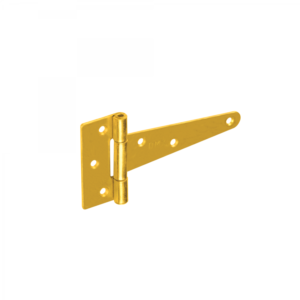 Zawias trójkątny do bramy furtki okiennic - ZT 150 | 150 mm | Czarny