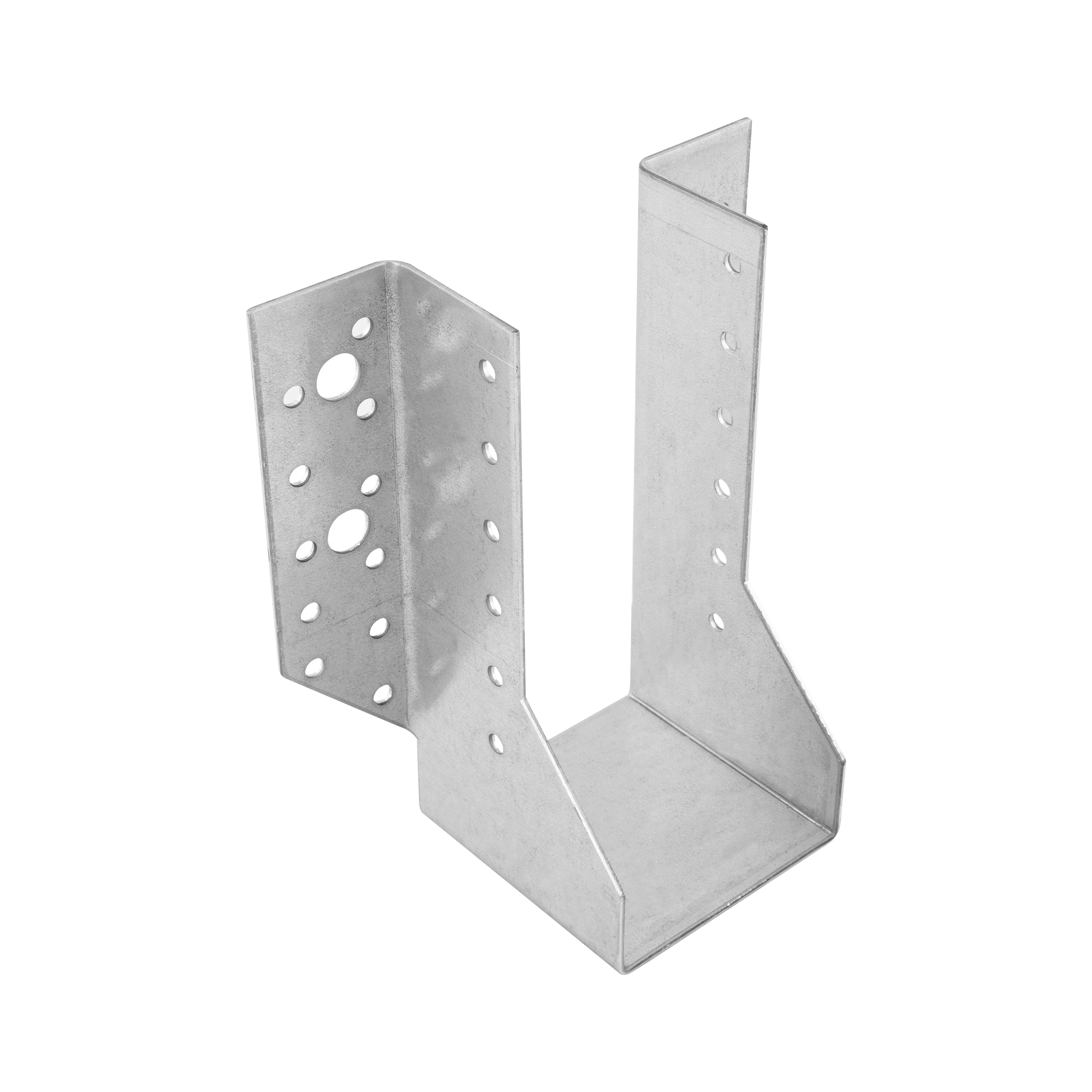 Wieszak belki uchwyt belki drewnianej - WB 22 | 70x155x75 mm | Srebrny