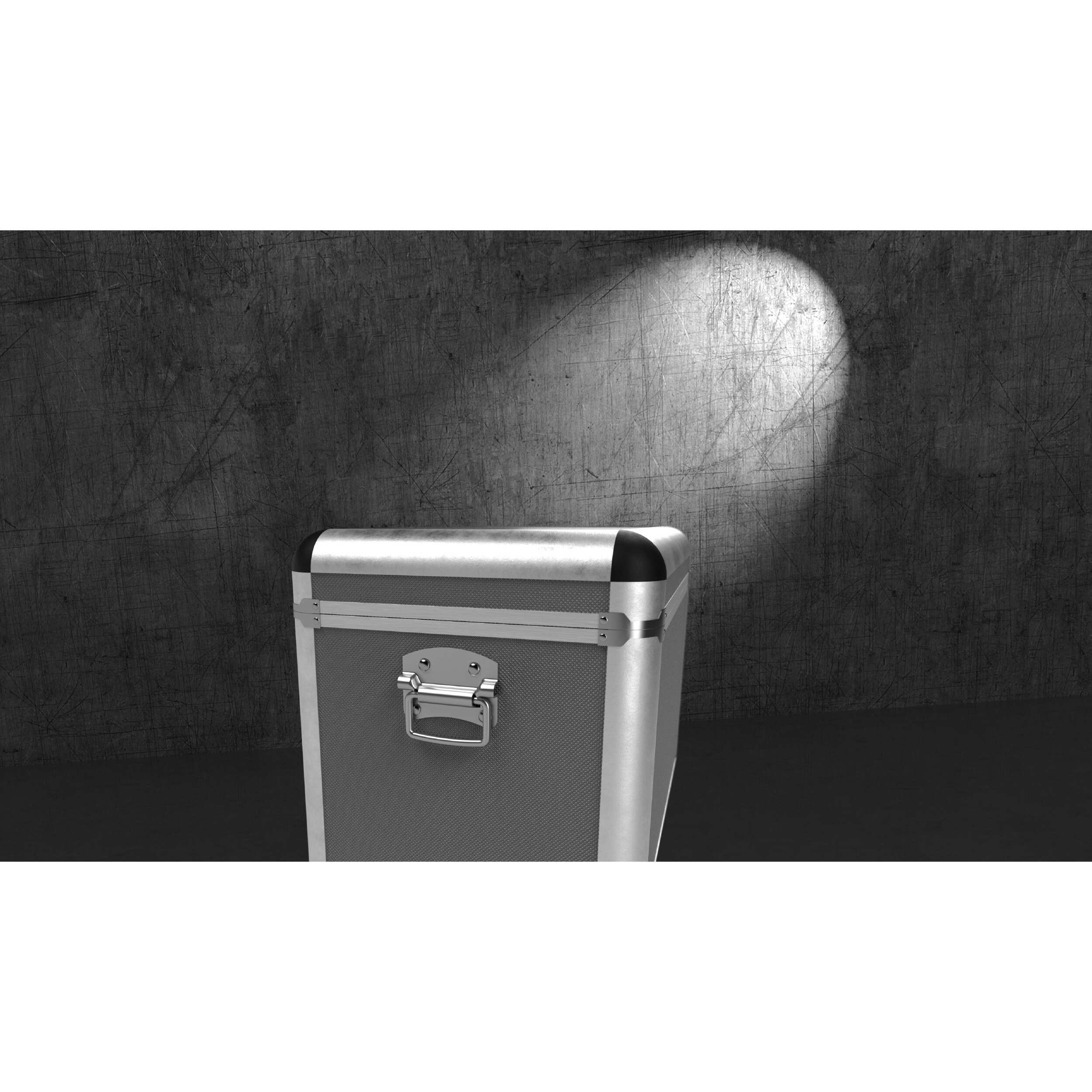 Uchwyt skrzyniowy - US | Srebrny | 90 mm Uchwyt skrzyniowy - US | Srebrny | 90 mm