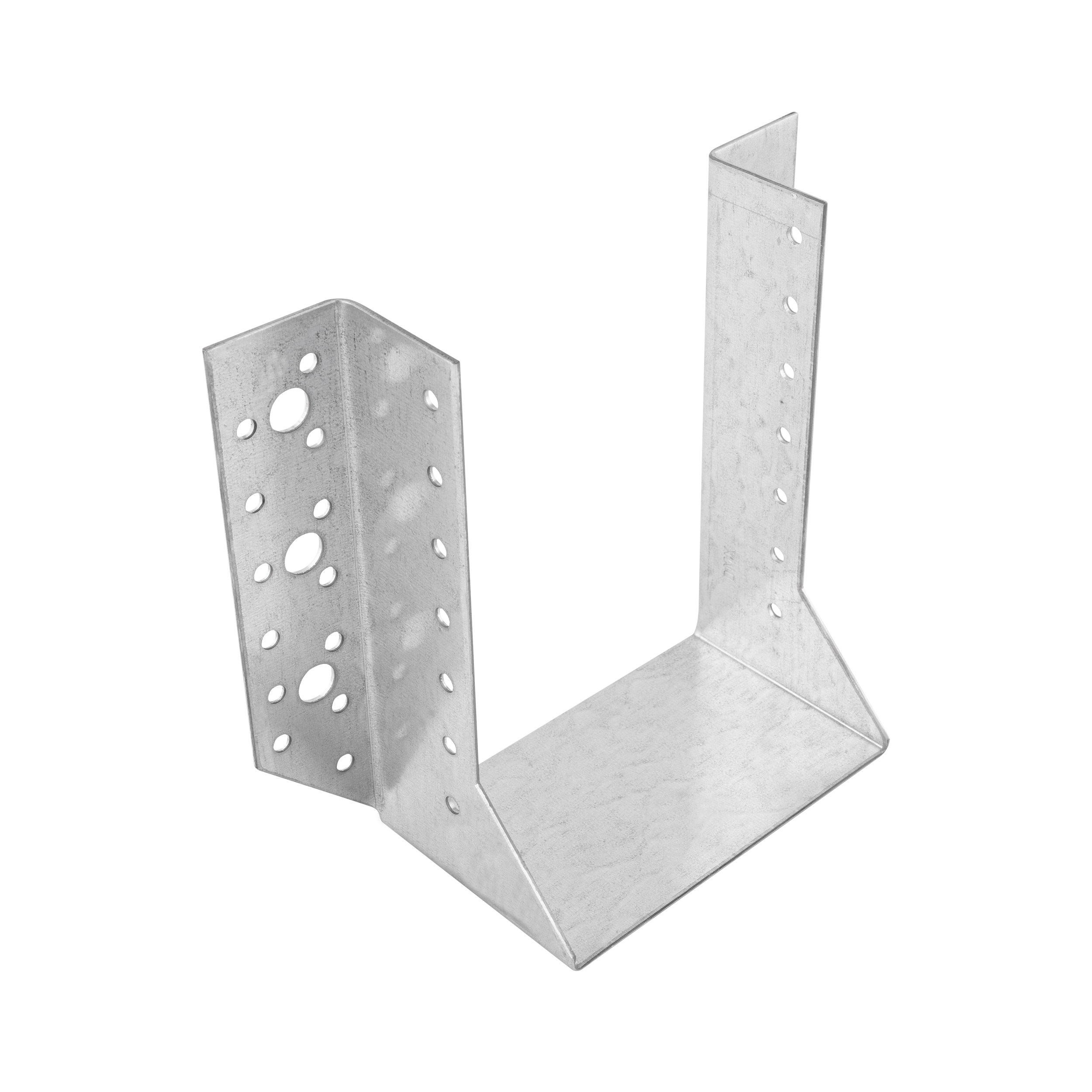 Wieszak belki uchwyt belki drewnianej - WB 35 | 120x160x75 mm | Srebrny