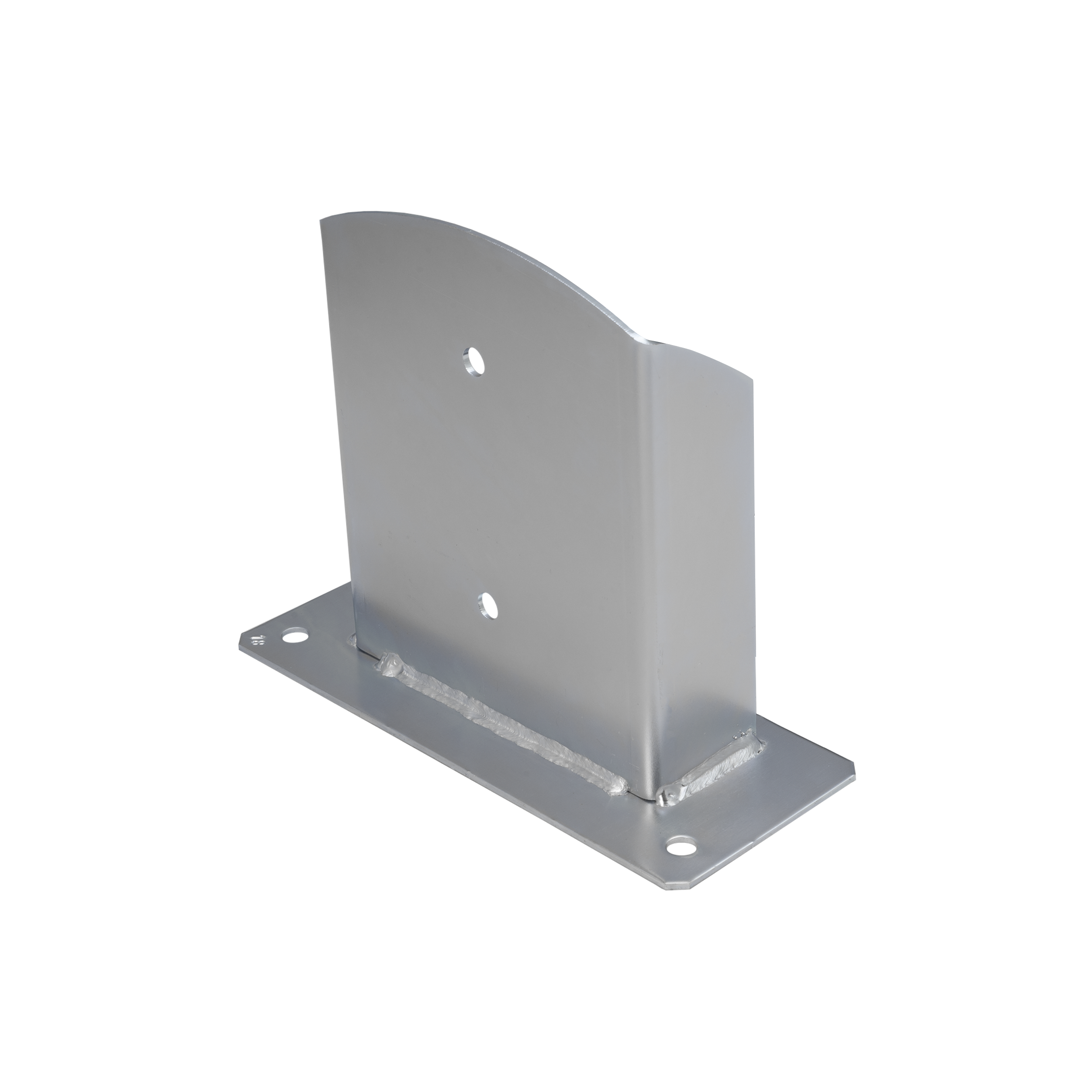 Podstawa słupa kotwa przykręcana dzielona z podstawą prostokątną - PSD | 160 mm | Srebrny Podstawa słupa kotwa przykręcana dzielona z podstawą prostokątną - PSD | 160 mm | Srebrny