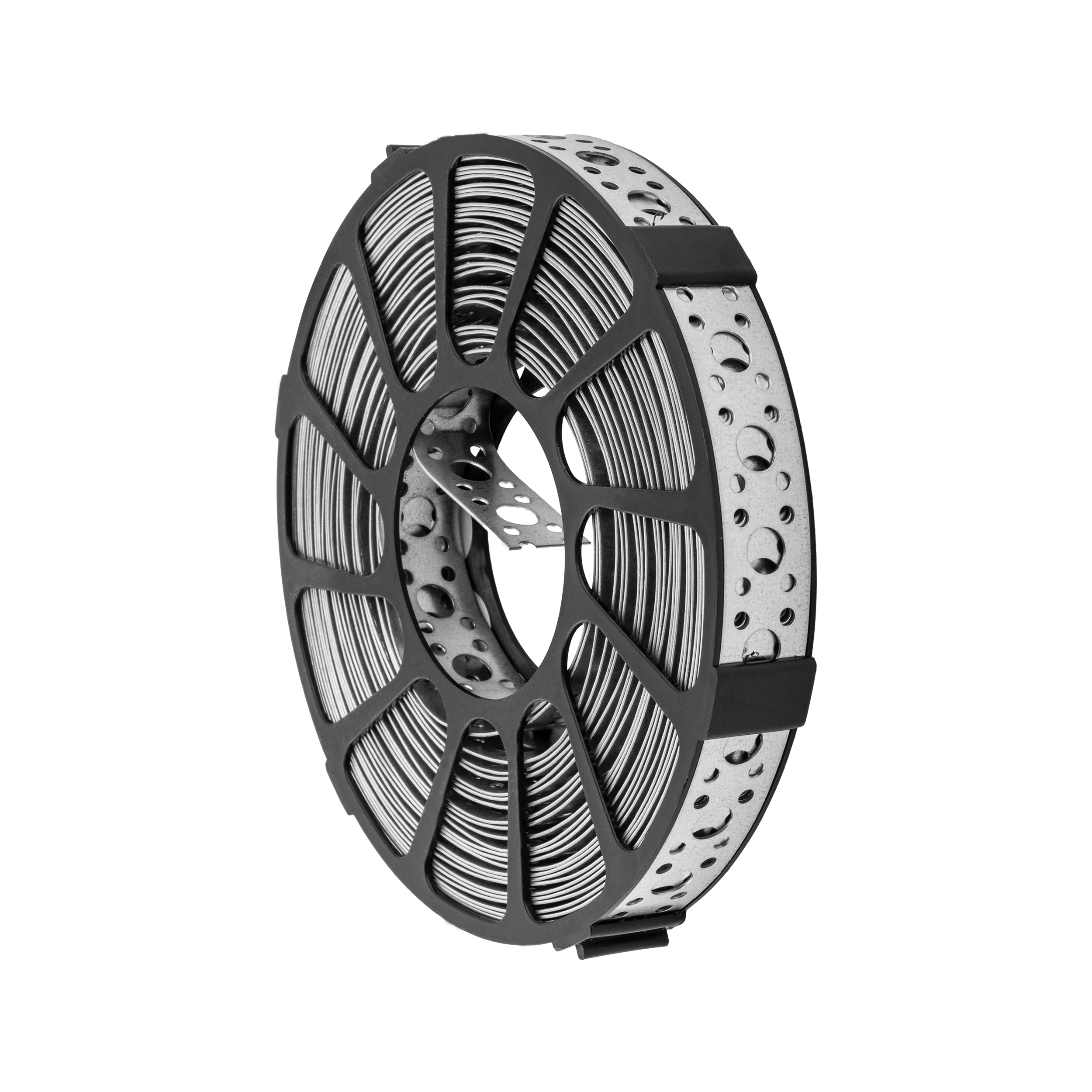 Taśma montażowa perforowana stal - TM 14 | 3 m | Srebrny | TM 14