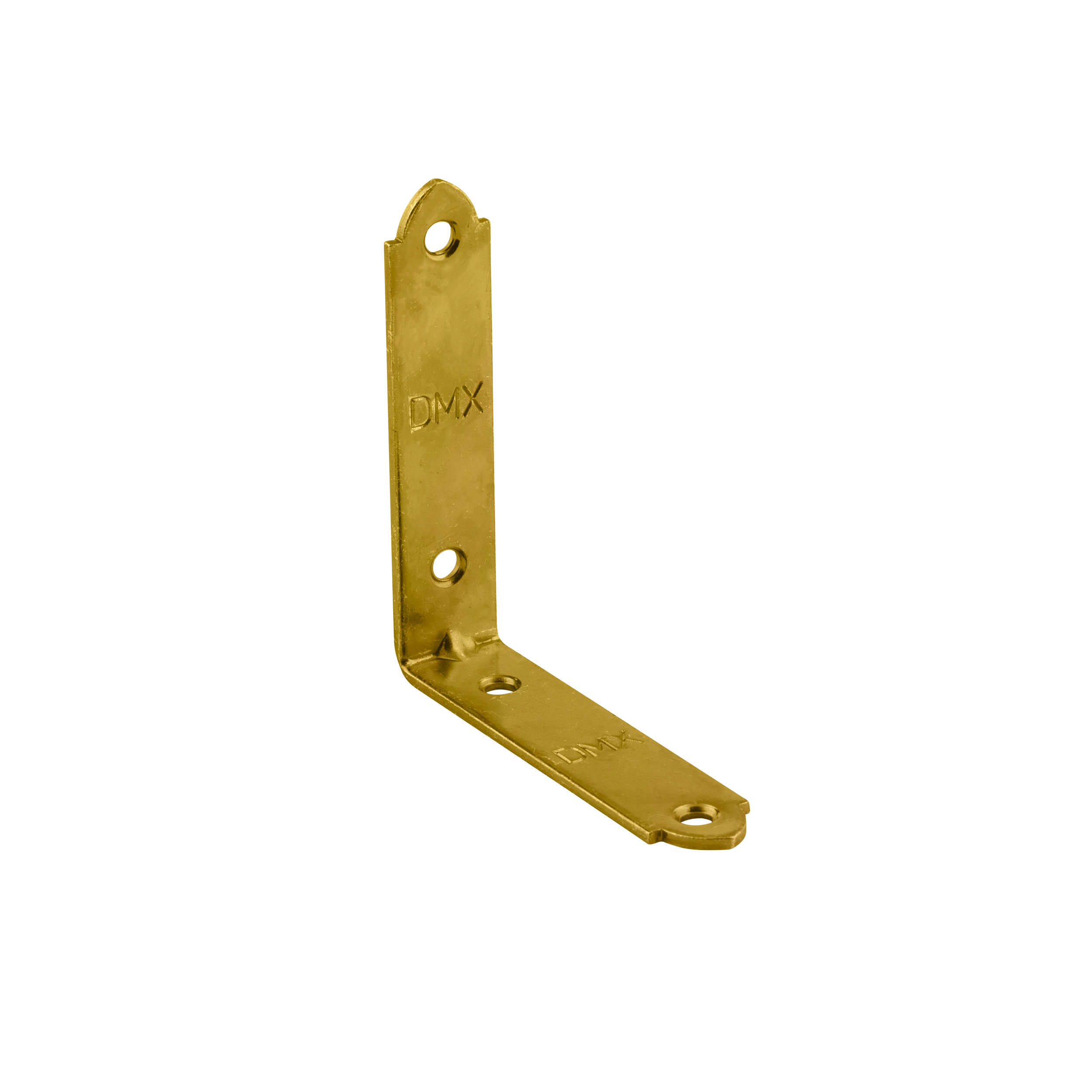 Möbelwinkel schmal Möbelverbinder Winkelverbinder Stahl - KW 4 | 75x75x17 mm | 20 Stück | Gold Schmaler Möbelwinkel KW 4, 75x75x17 mm, 20 Stk., 75x75x17x2,0 mm, DC01 Baustahl, gold, im Elementset.