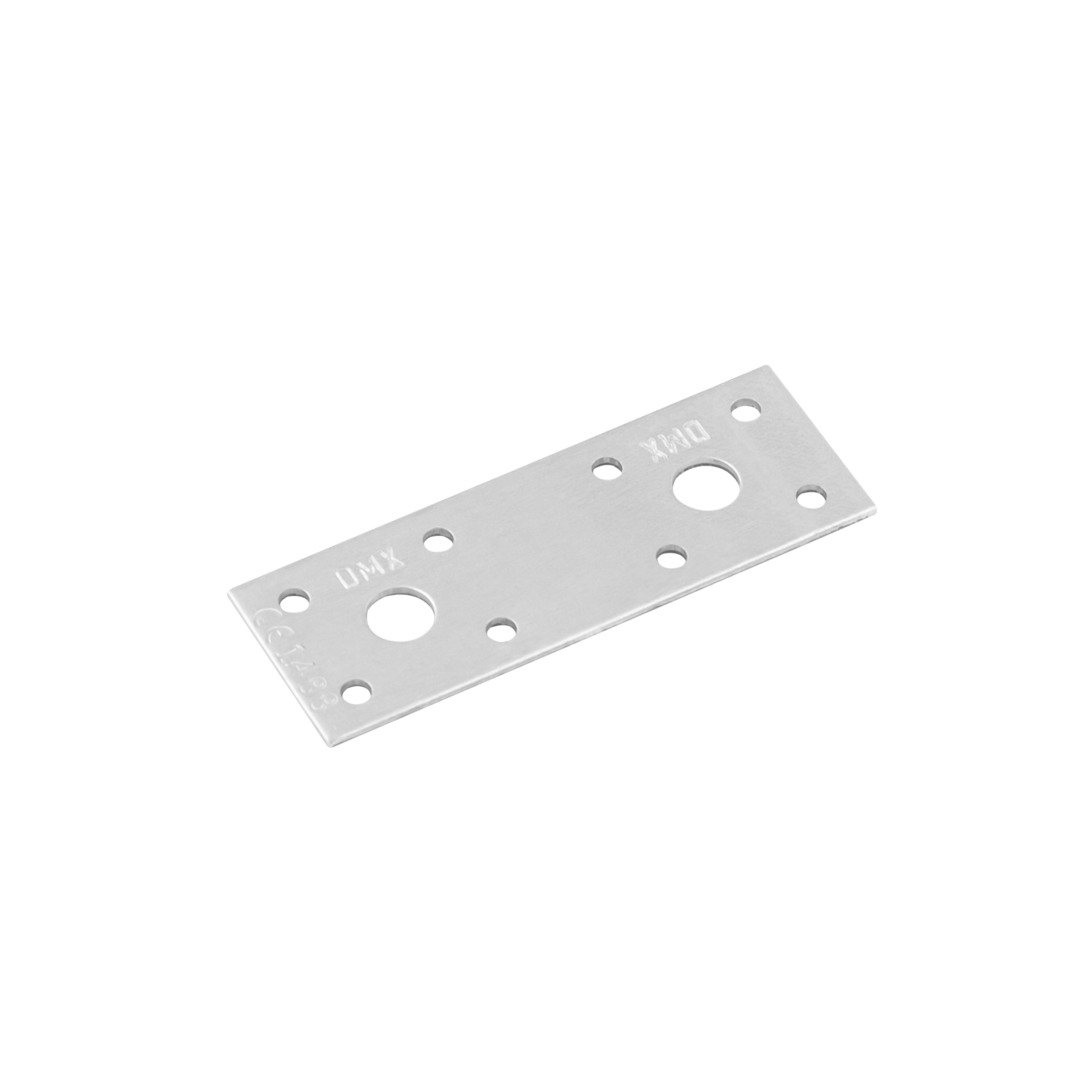 Flachverbinder Lochplatte Verbindungsblech Holzverbinder feuerverzinkt - LP 1 | 100x35 mm | 2,5 mm Flachverbinder Flachstange LP 1, 100x35 mm, 2,5 mm, 100x35x2,5 mm, DX51D-Baustahl, silber, im Elementset enthalten.