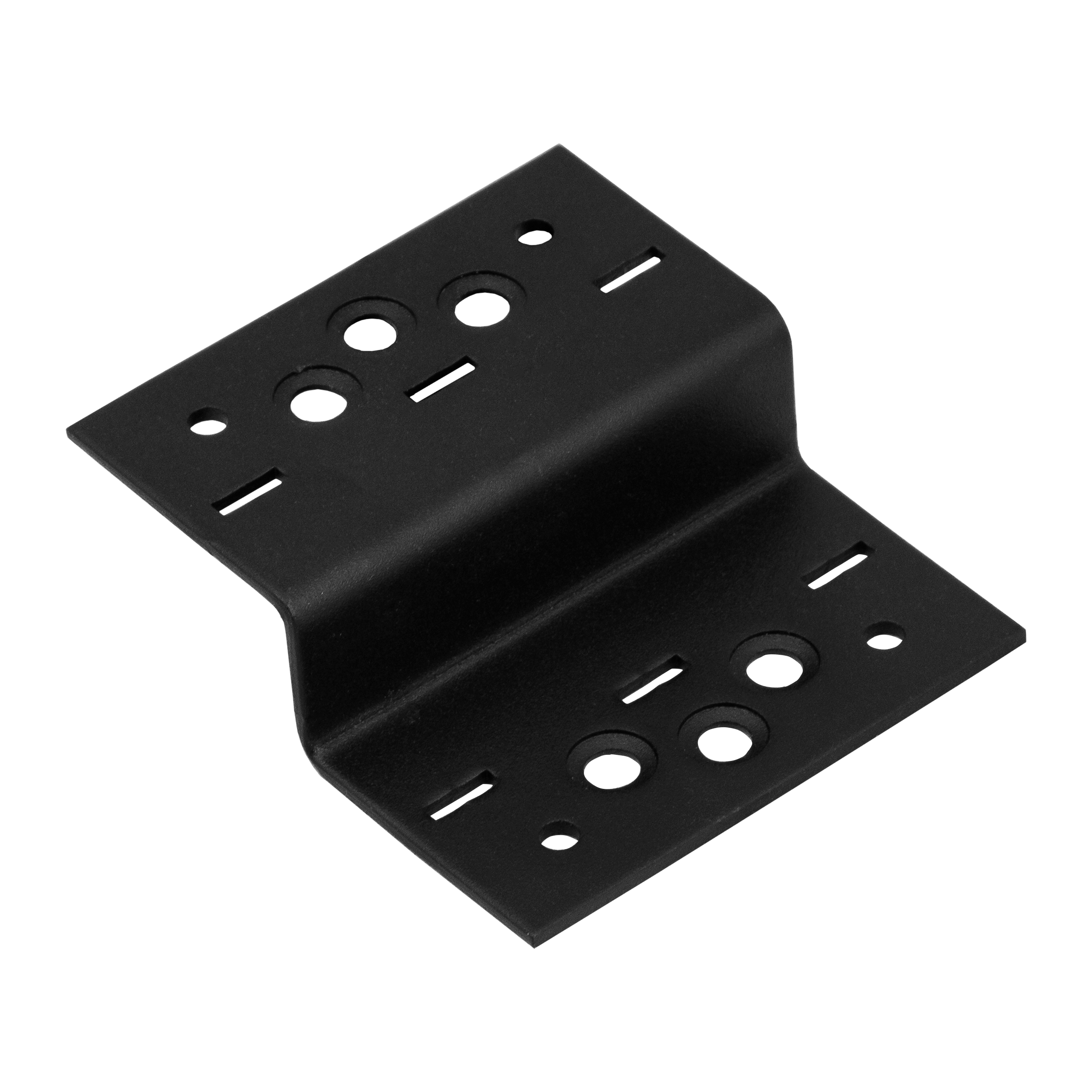 Łącznik typu Z ozdobny do pergoli - SDLZ 1 | 98x85x28 mm | czarny