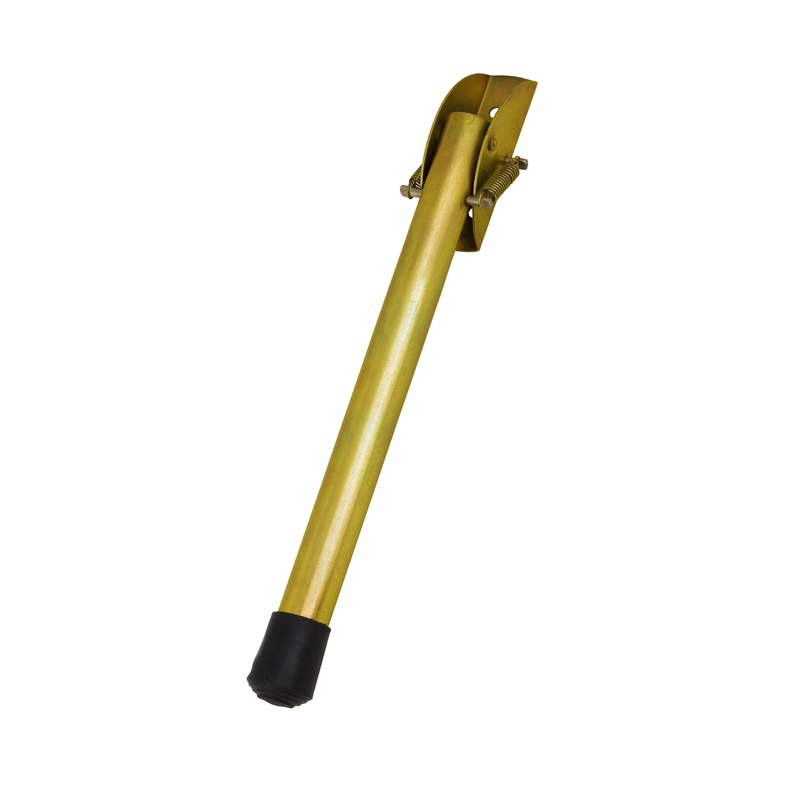 Bodenschieber Türfeststeller Torstopper Garagentorfeststeller - ST | verzinkt Garagentorfuß für ST-Tore, Gold, 350x17 mm, DC01-Baustahl.