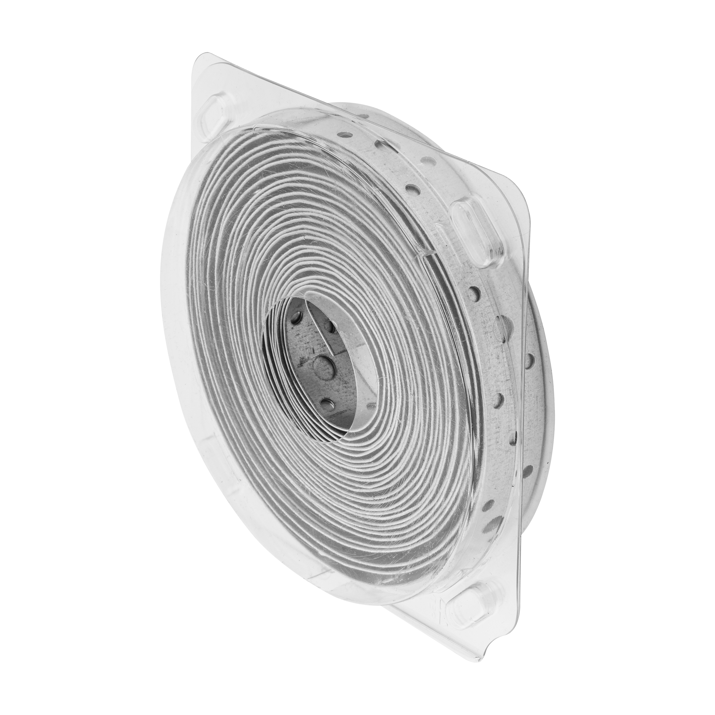 Taśma montażowa perforowana stal - TM 9 | 10 m | Srebrny | TM 9