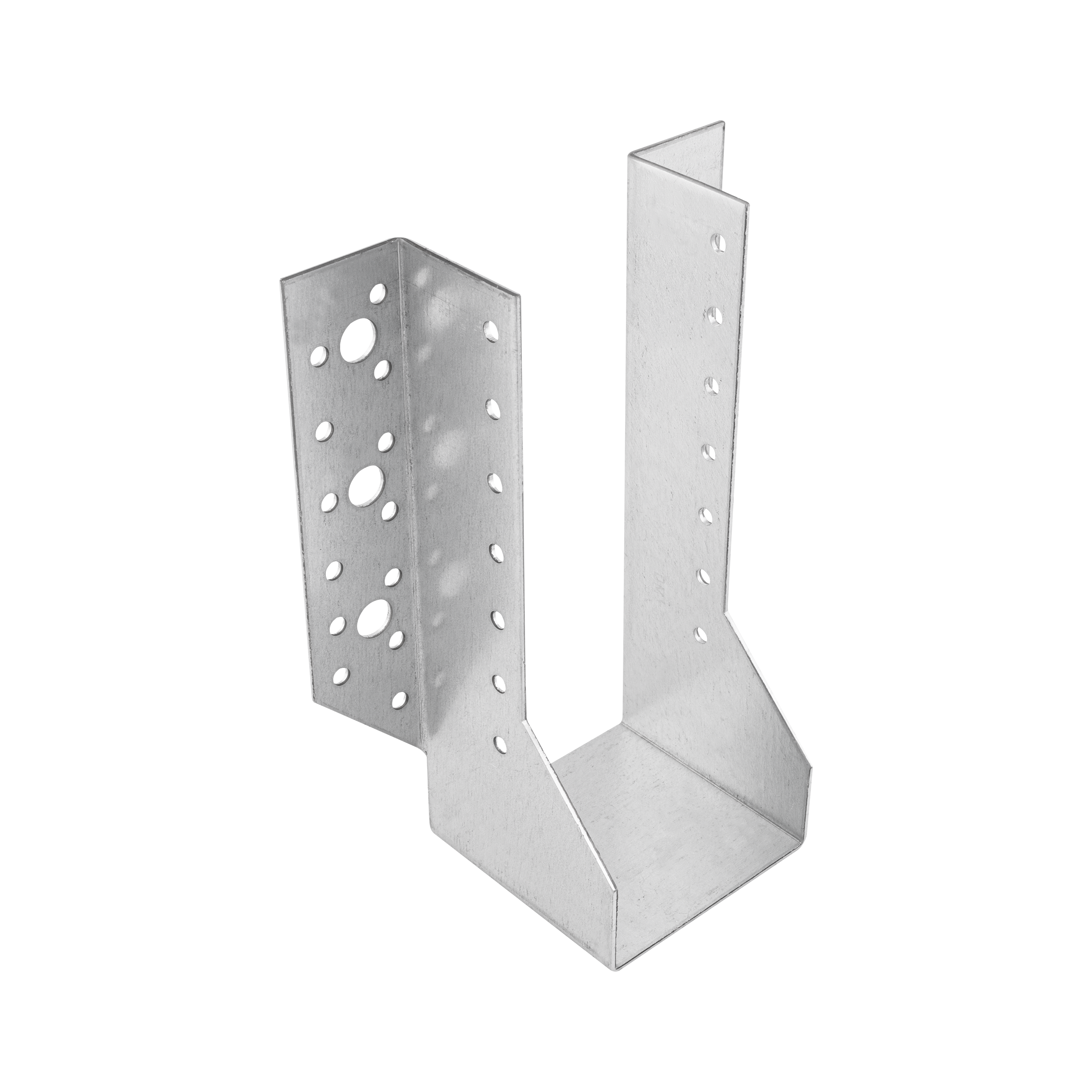 Wieszak belki uchwyt belki drewnianej - WB 61 | 73x183x75 mm | Srebrny