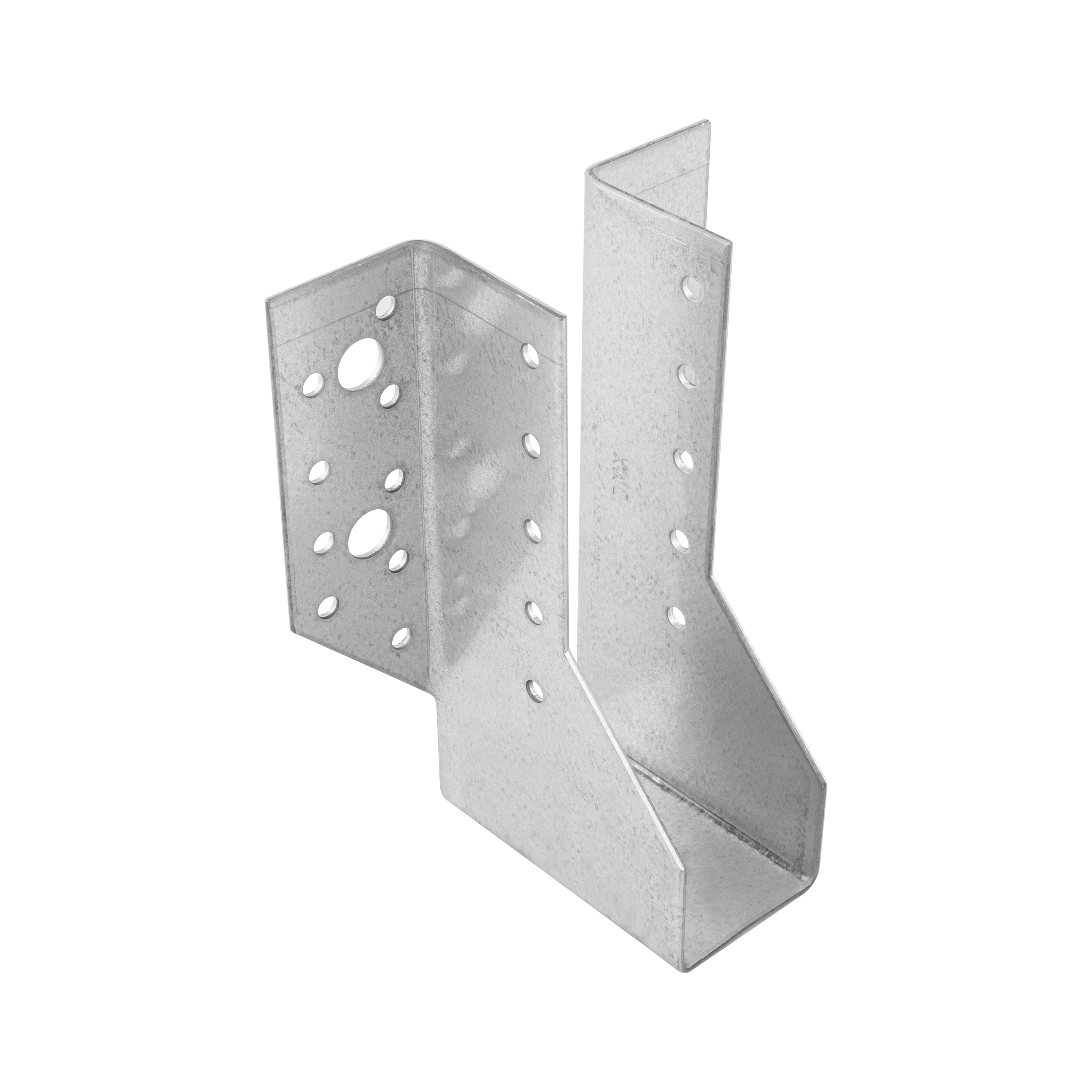 Wieszak belki uchwyt belki drewnianej - WB 3 | 38x141x75 mm | Srebrny