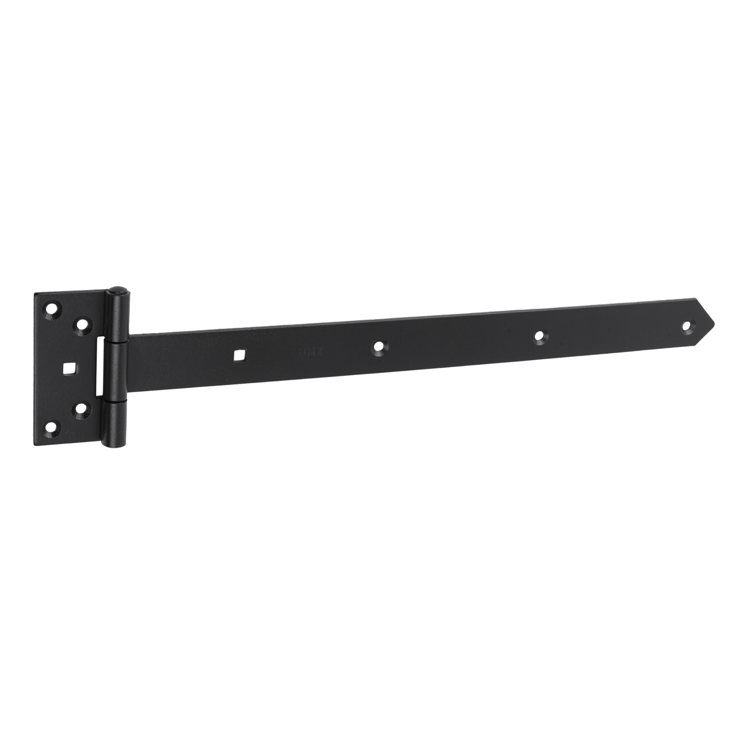 Torband Schwerlast Scharnier - ZB | schwarz | 400 mm Torscharnier für Rollladentor ZB 400, 400 mm, schwarz, 400x45x90x3,0 mm.