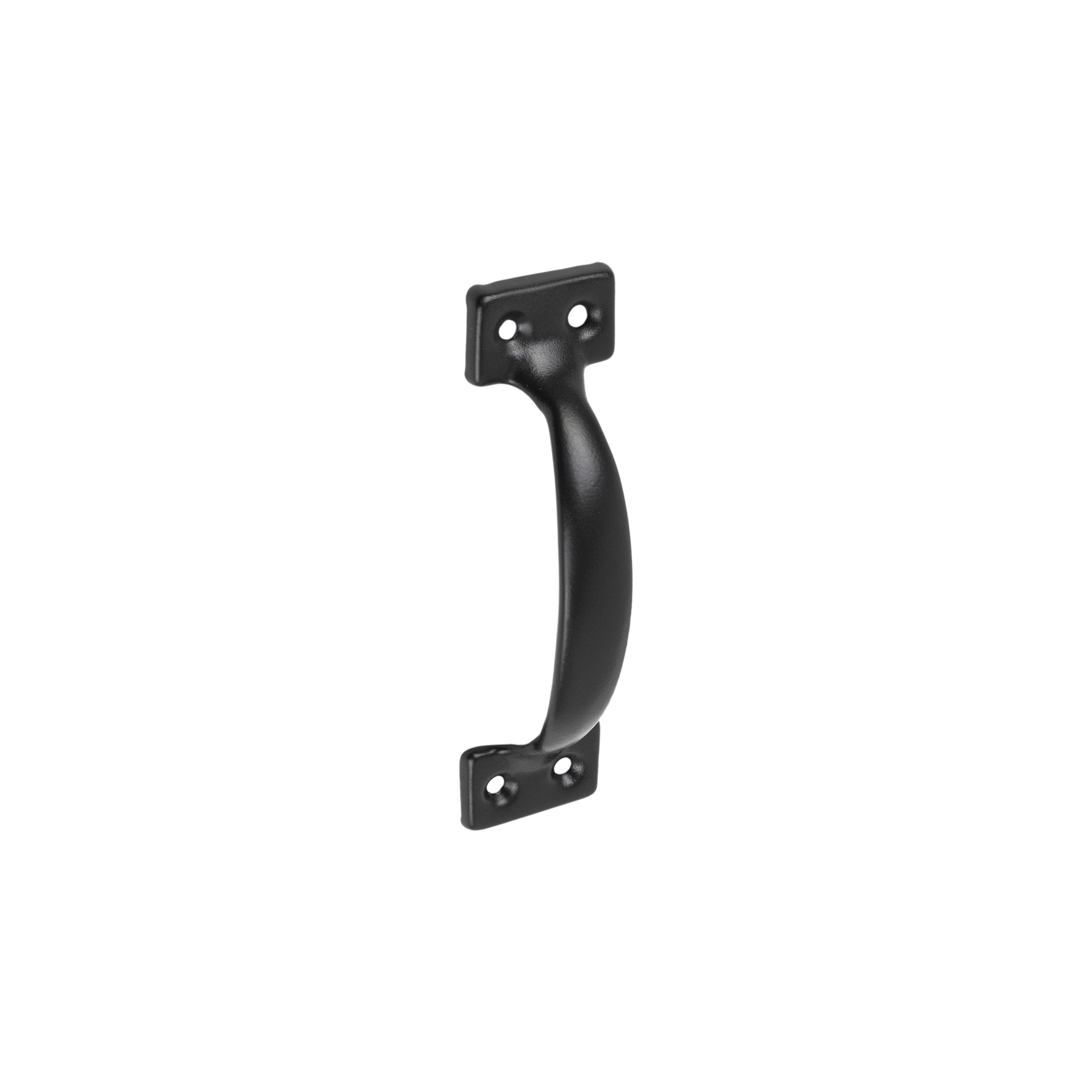 Universal-Handgriff für Tor, Gartentor und Möbel - UNB | schwarz | 120 mm Universeller Metallgriff für UNB-Möbeltor, schwarz, 120 mm, 120 x 33 x 1,3 mm, DC01-Baustahl.