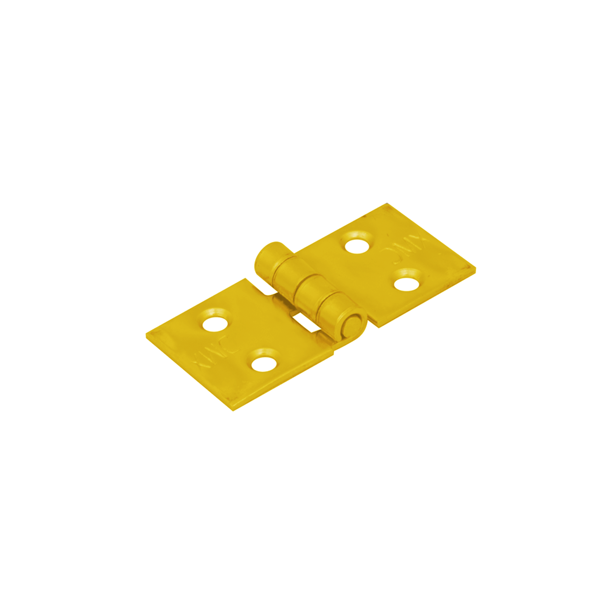 Flachscharnier Bauscharnier Scharnier - Z | verzinkt | 50x25 mm Flaches, geflochtenes Konstruktionsscharnier Z 50/25, 50 mm, gold, 25 mm, 50x25x1,5 mm.