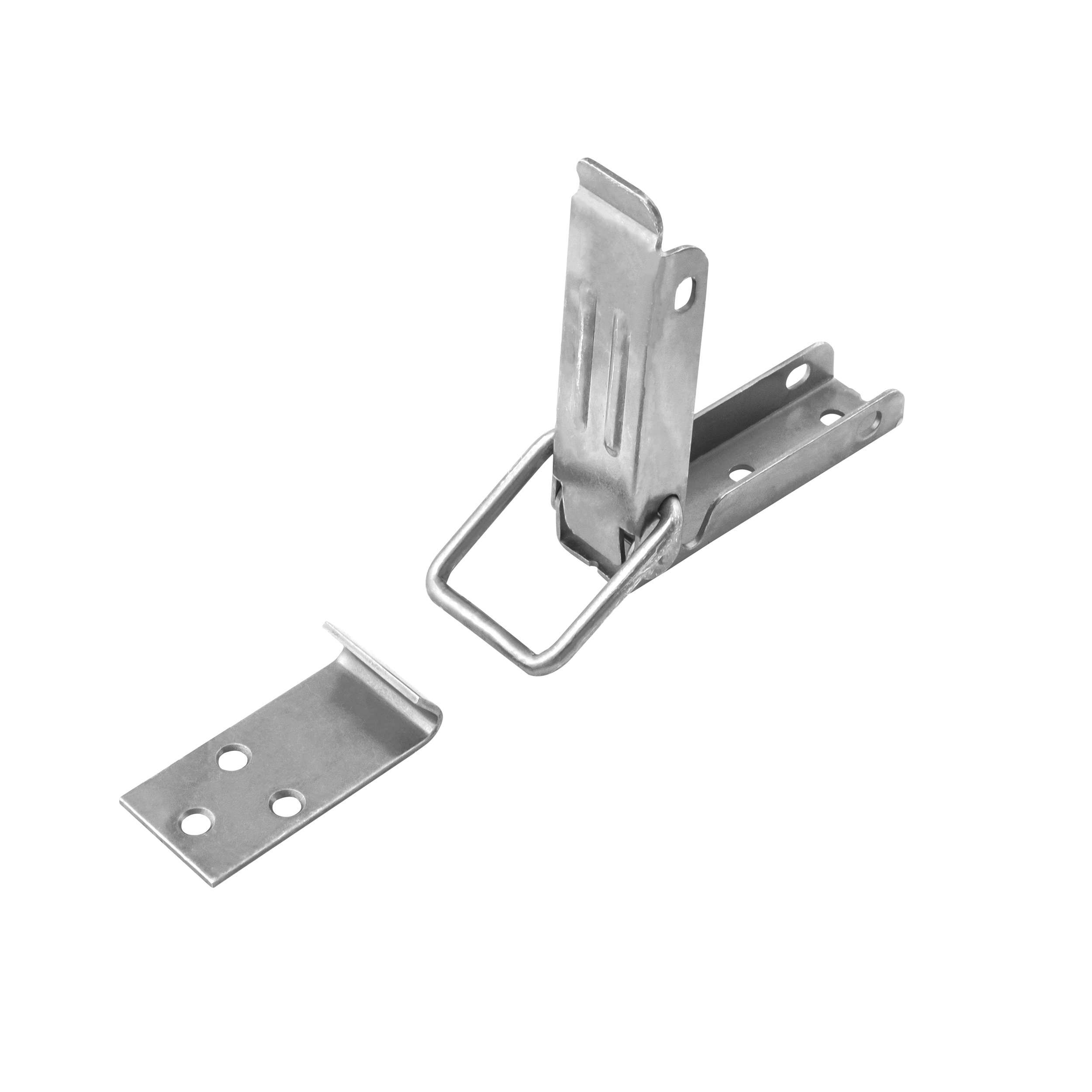 Zamknięcie skrzyni zagięte - ZSK  | Srebrny | 70 mm