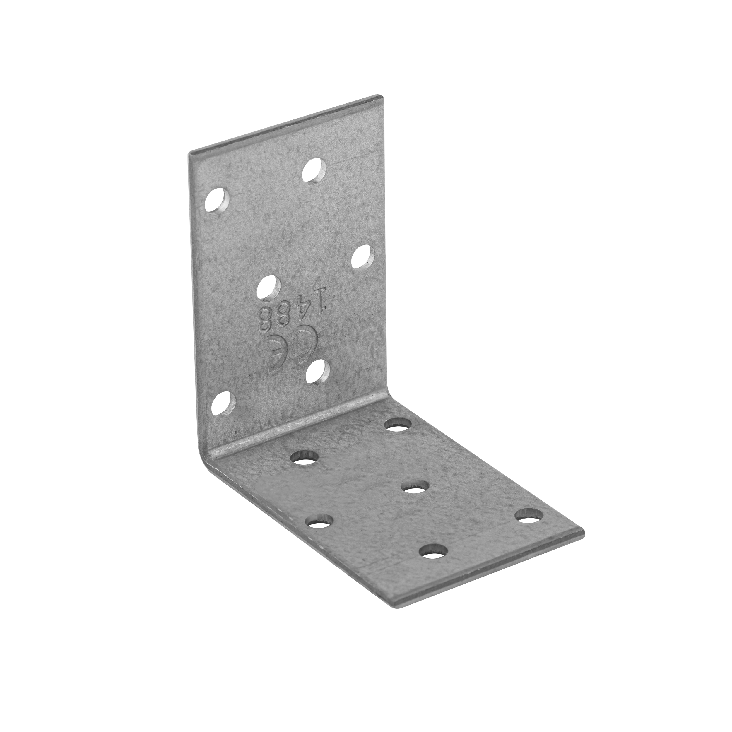 Montagewinkel universal Winkelverbinder feuerverzinkt - KM 3 | 60x60x40 mm | 20 Stück Universal-Stahlmontagewinkel KM 3, 60x60x40 mm, 20 Stk., 60x60x40x2,0 mm, DX51D-Baustahl, silber, im Elementset enthalten.
