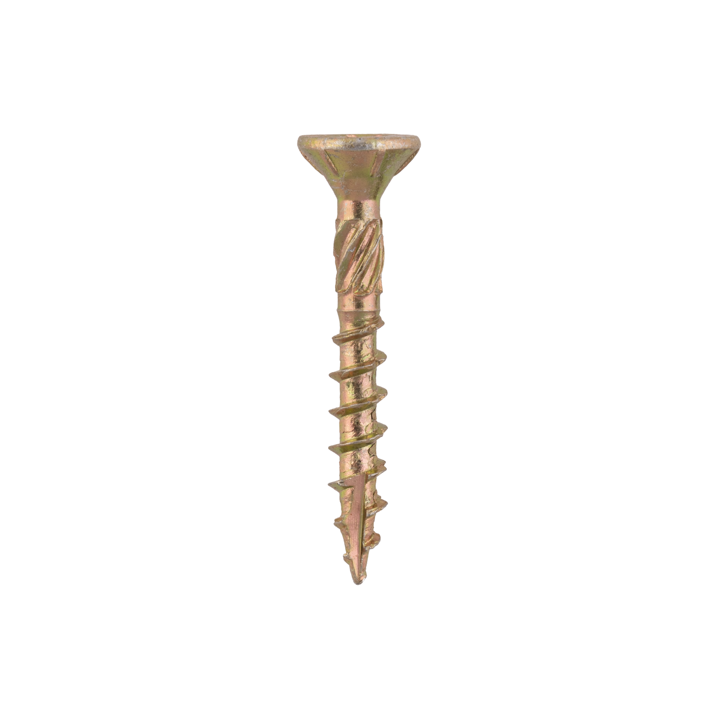 Holzschrauben Senkkopf TORX Teilgewinde - CS | 4 x 30 mm | gelb verzinkt | 200 Stk. TORX CS konische Zimmermannsschrauben fĂŒr Holz, 4x30 mm, Gold, 200 Stk., 4x30 mm.
