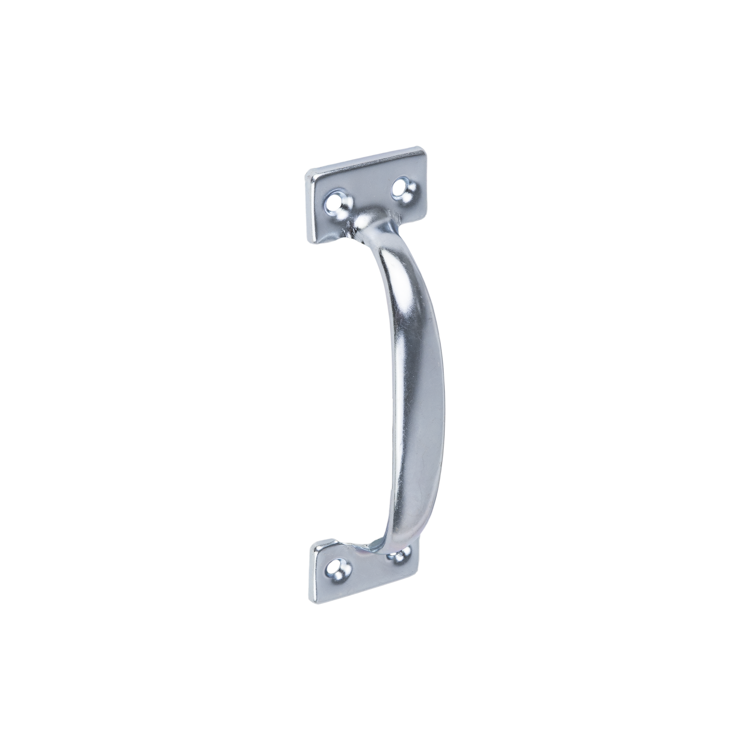 Universal-Handgriff für Tor, Gartentor und Möbel - UNB | silber | 145 mm Universeller Metallgriff für UNB-Möbeltor, silber, 145 mm, 140 x 1,3 mm, DC01-Baustahl.