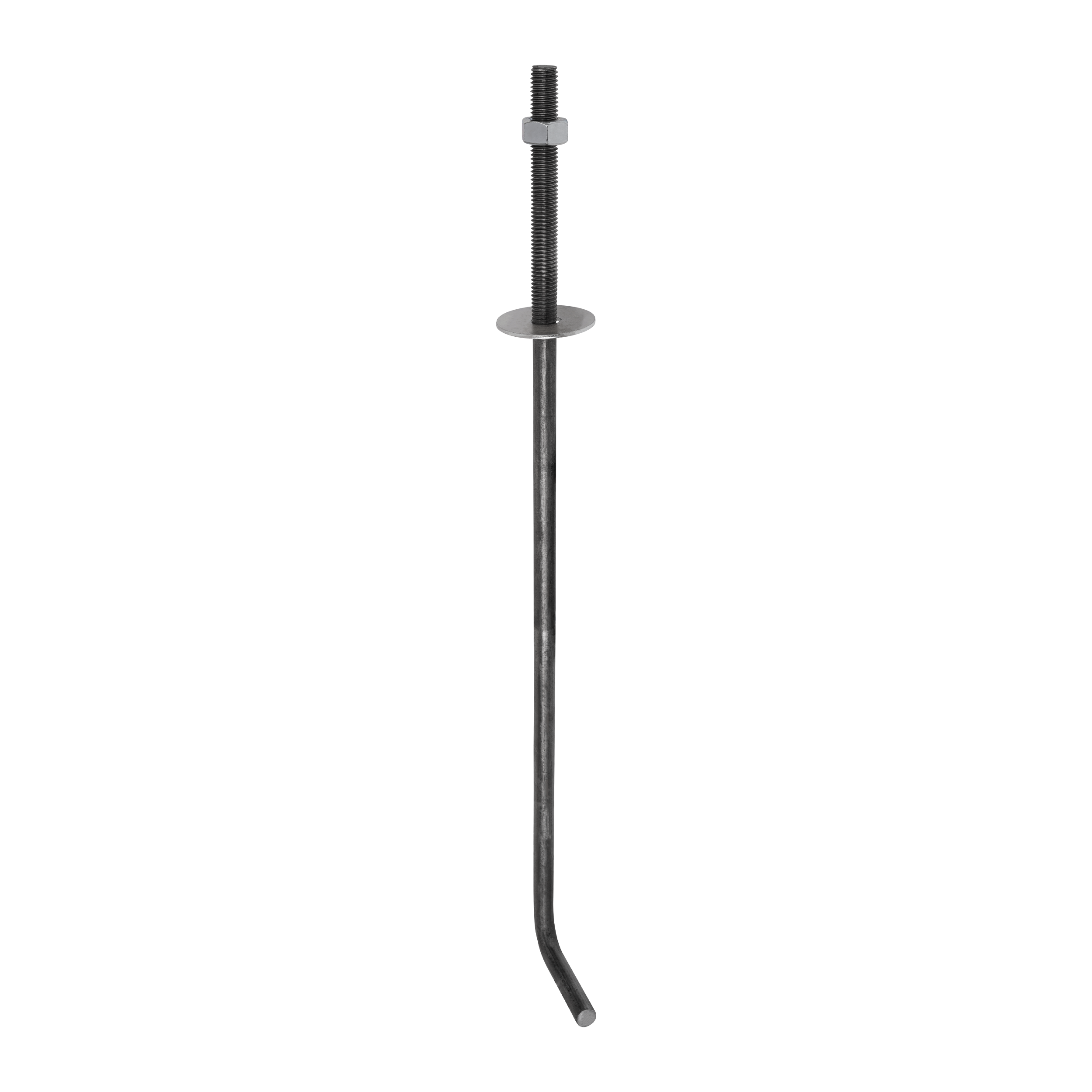 Schwellenhalter Mauerlattenanker Sparrenanker Bauanker geölt - SK 450 | 450 mm Bauanker für Wandpaneele SK 450, 450 mm, Baustahl S235 450.