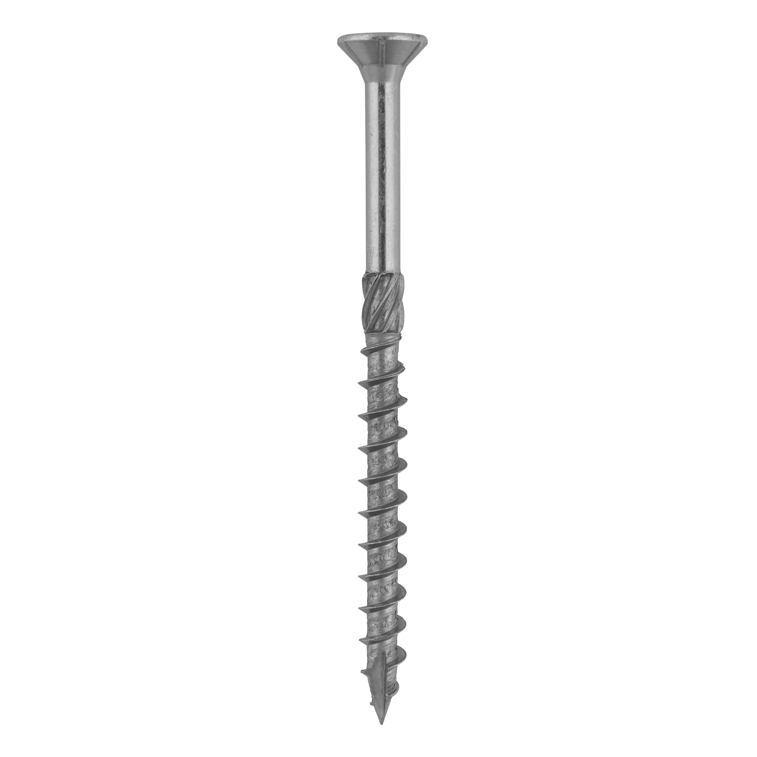 Wkręty ciesielskie do drewna stożkowe TORX - CS | 10 x 140 mm | Srebrny | 50 szt