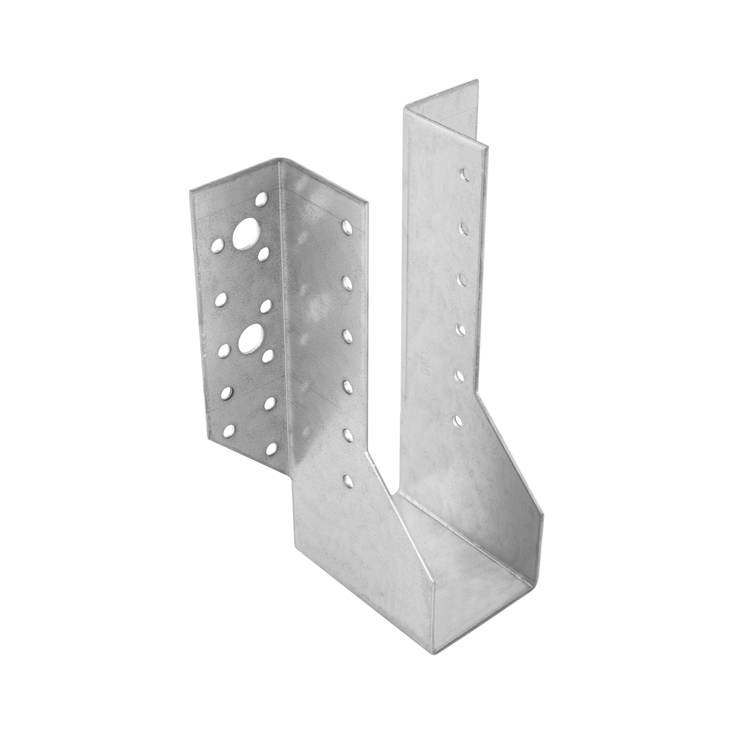 Wieszak belki uchwyt belki drewnianej - WB 12 | 51x165x75 mm | Srebrny