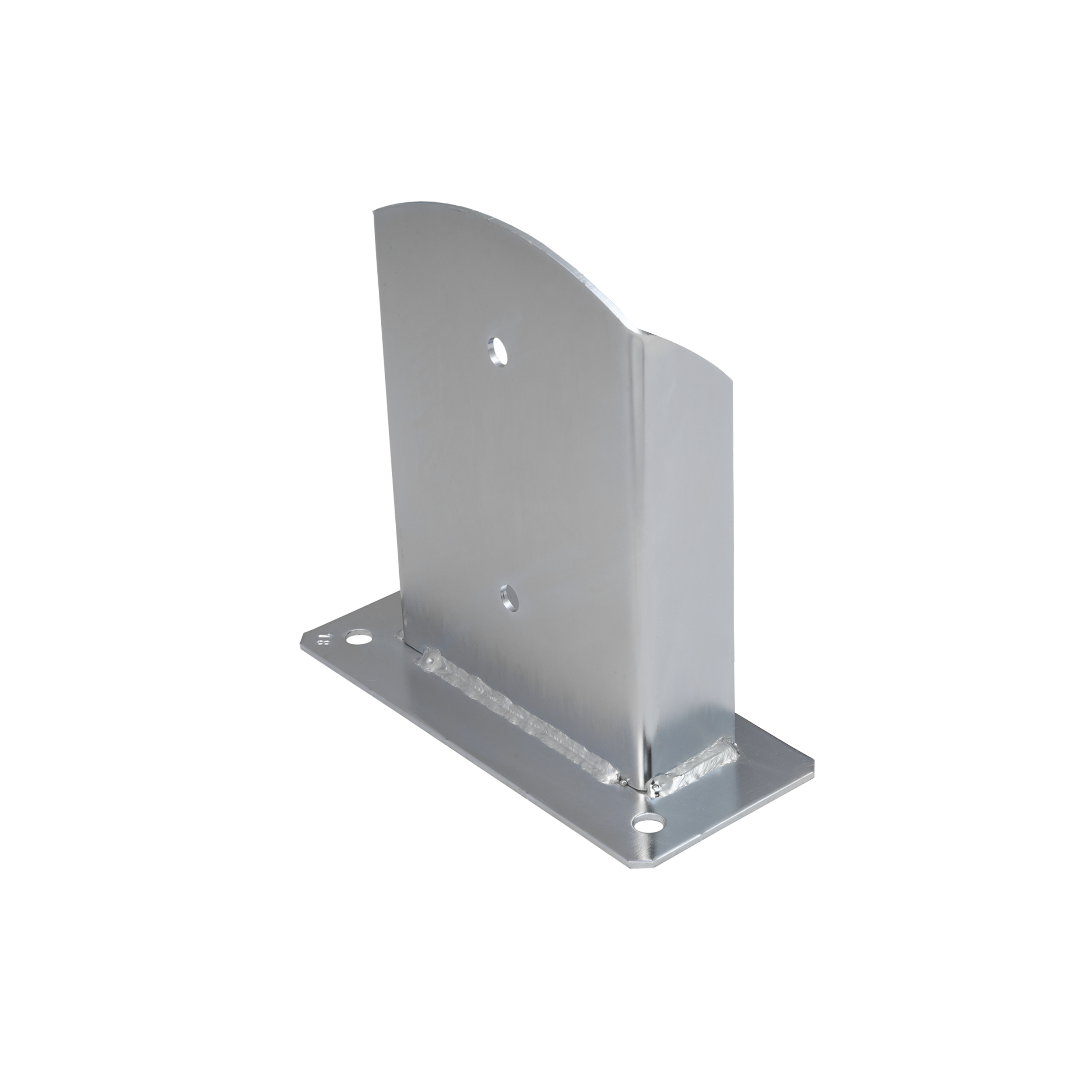 Podstawa słupa kotwa przykręcana dzielona z podstawą prostokątną - PSD | 140 mm | Srebrny Podstawa słupa kotwa przykręcana dzielona z podstawą prostokątną - PSD | 140 mm | Srebrny