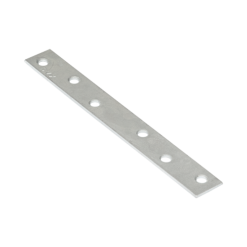 Flachverbinder schmal universal Lochplatte Verbindungsblech verzinkt - LW 160 | 156x19 mm | 20 Stück Schmaler Universal-Stahlverbinder LW 160, 156x19 mm, 20 Stk., 156x19x2,0 mm, DC01 Baustahl, silber 2.