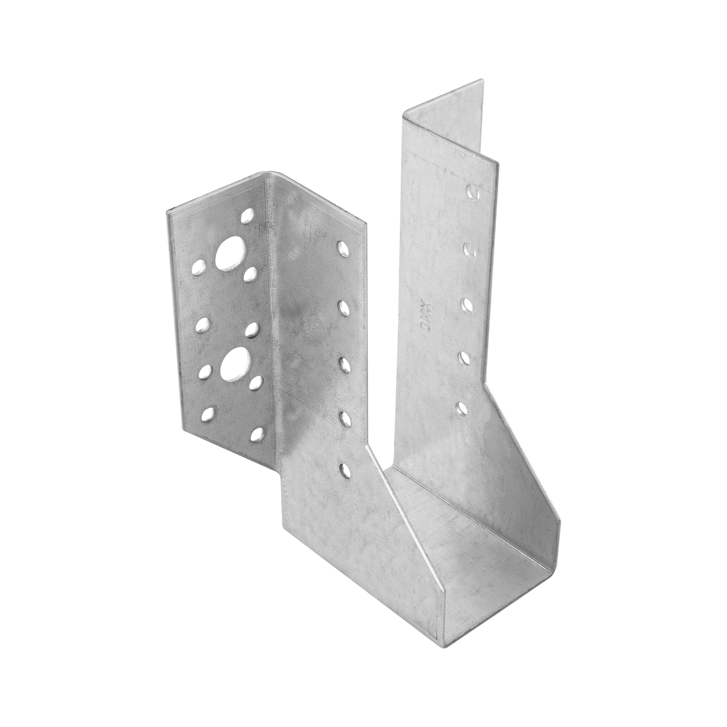 Wieszak belki uchwyt belki drewnianej - WB 54 | 48x136x75 mm | Srebrny