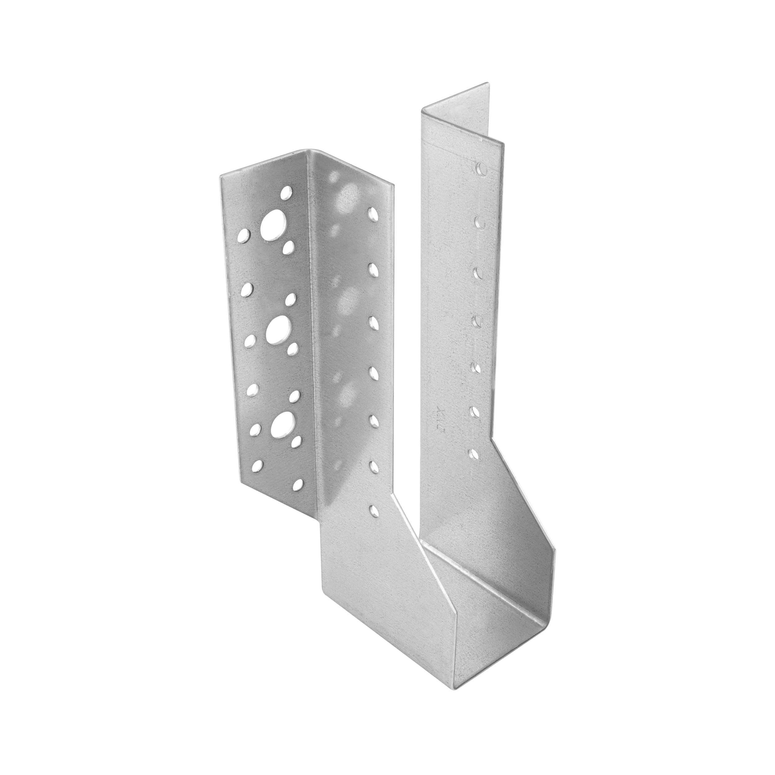 Wieszak belki uchwyt belki drewnianej - WB 13 | 51x195x75 mm | Srebrny