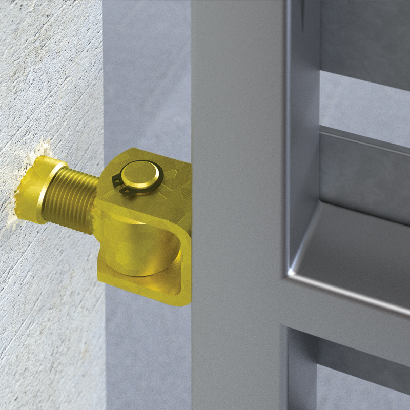 Zawiasy do bram metalowych