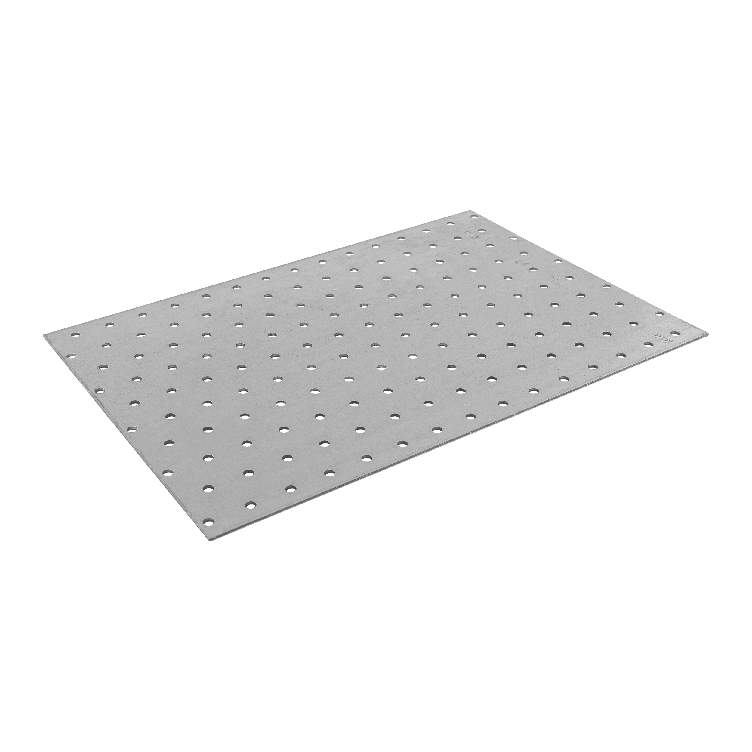 Lochplatte Lochplattenstreifen Flachverbinder Holzverbinder feuerverzinkt - PP 24 | 300x200 mm | 2 mm Lochblech-Flacheisen PP 24, 300x200 mm, 2 mm, 200x300x2,0 mm, DX51D-Baustahl, silber, im Elementset enthalten.