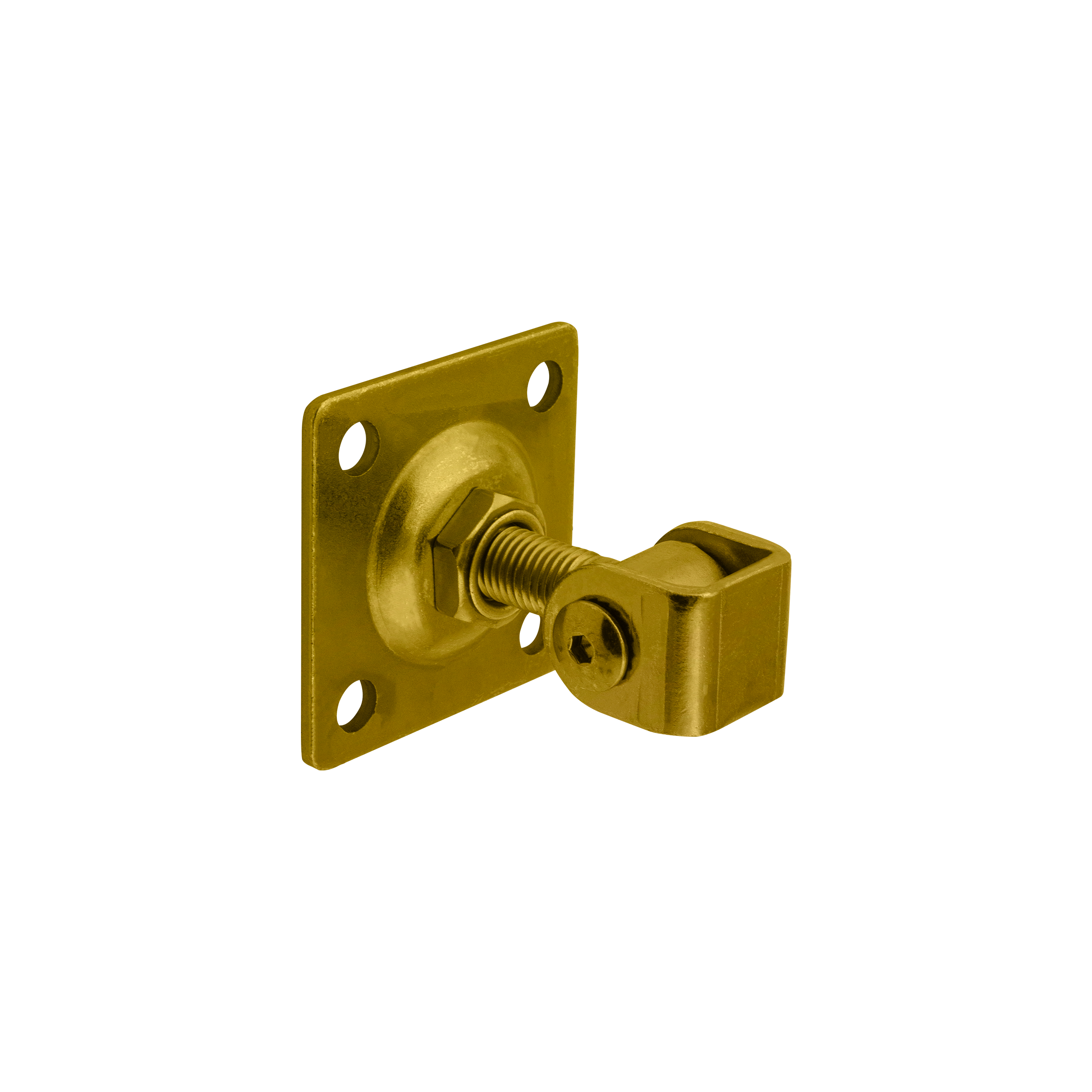 Verstellbares Scharnier zum Schrauben ZRDP 16/80, Gold, M16.