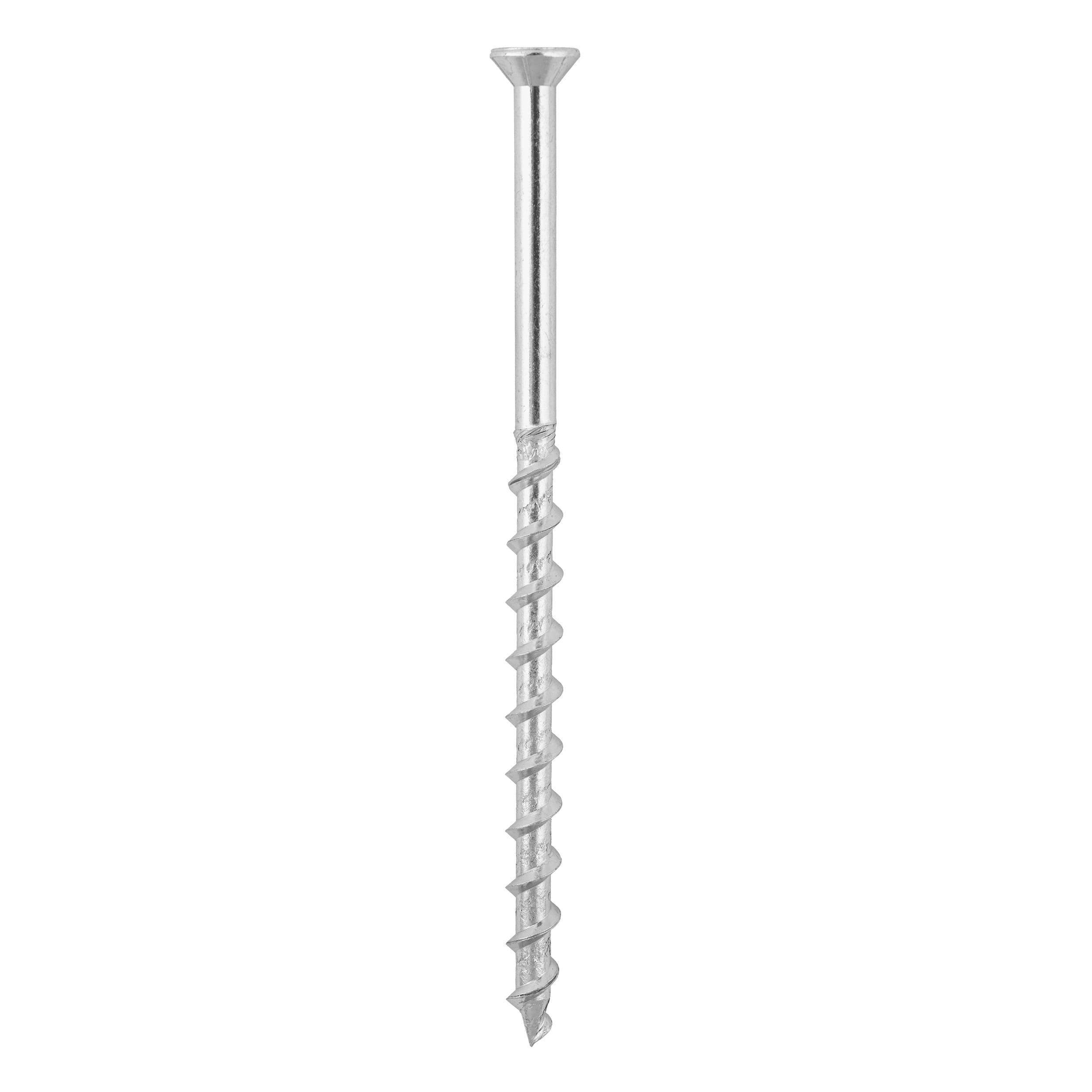 Gasbetonschrauben Senkkopf TORX - GS | 8 x 140 mm | verzinkt | 50 Stk. TORX GS Senkkopf-Porenbetonschrauben, 8x140 mm, silber, 50 Stk., gehÀrteter Kohlenstoffstahl.