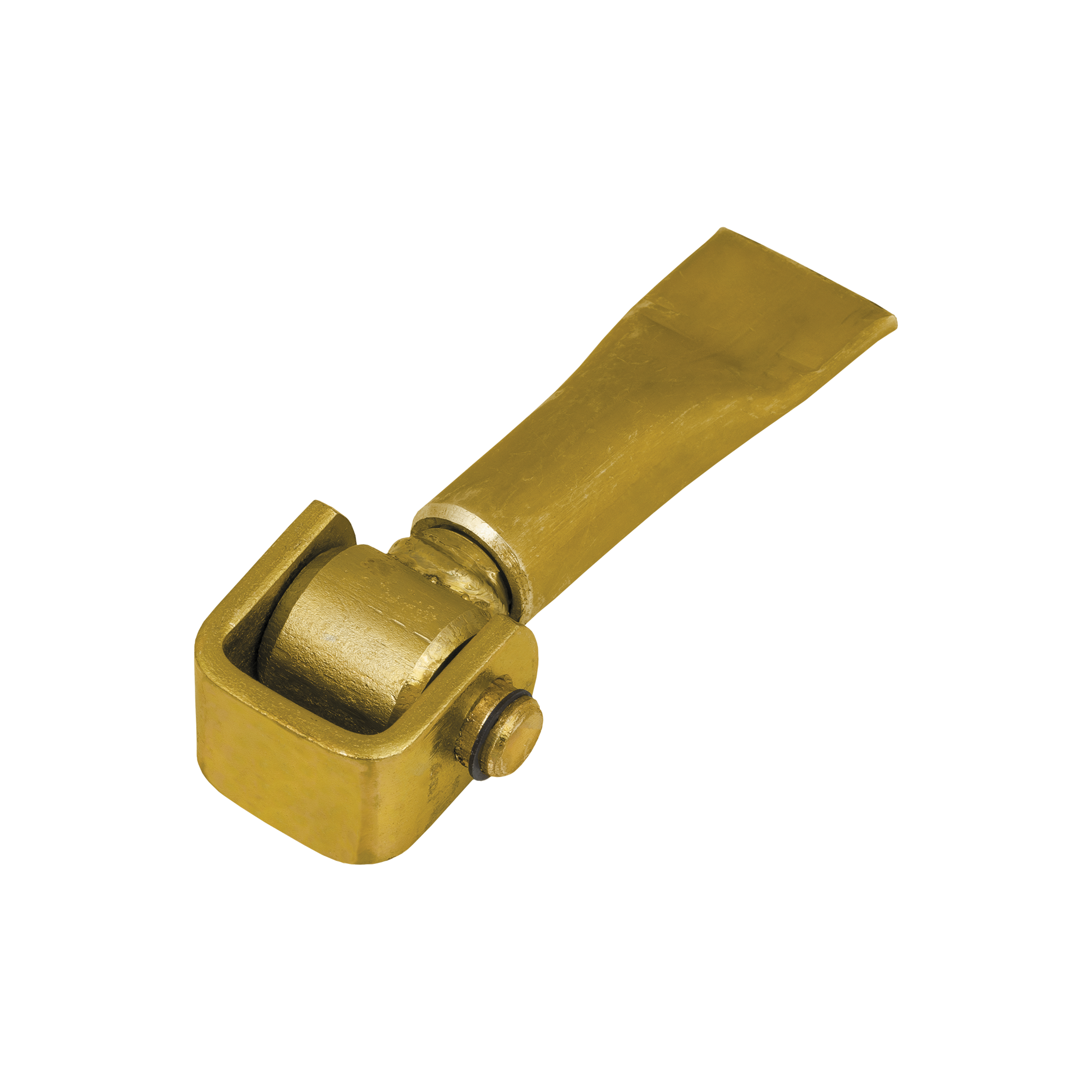 Verstellbares Scharnier zum Einmauern - ZRM 20 | verzinkt | M20 Verstellbares Wandscharnier ZRM 20, gold, 160 mm 2.