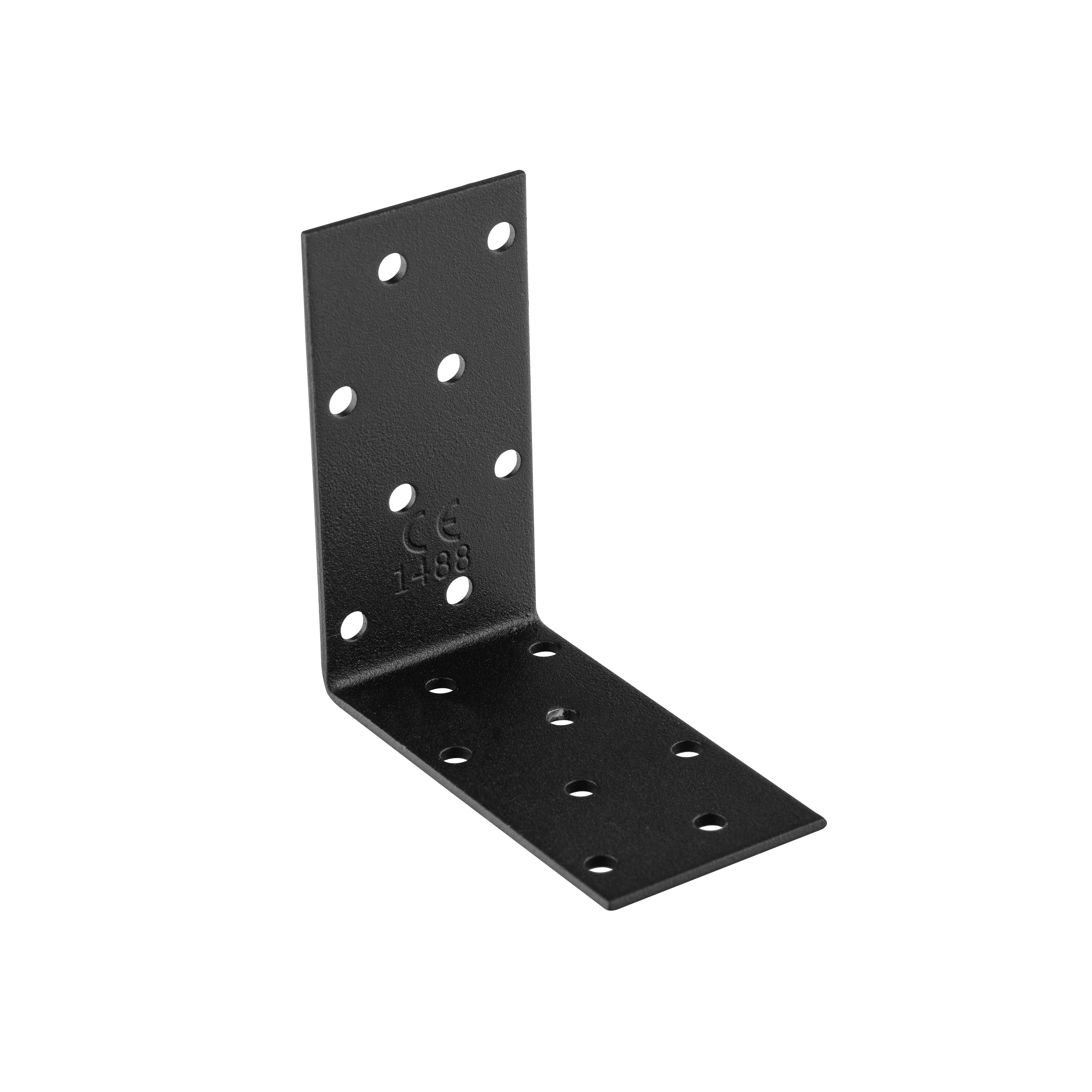 Montagewinkel universal Winkelverbinder - KM 7 C | 80x80x40 mm | 20 Stück | Schwarz Universal-Stahlmontagewinkel KM 7 C, 80x80x40 mm, 20 Stk., 80x80x40x2,0 mm, DX51D-Baustahl, schwarz, im Set enthalten.