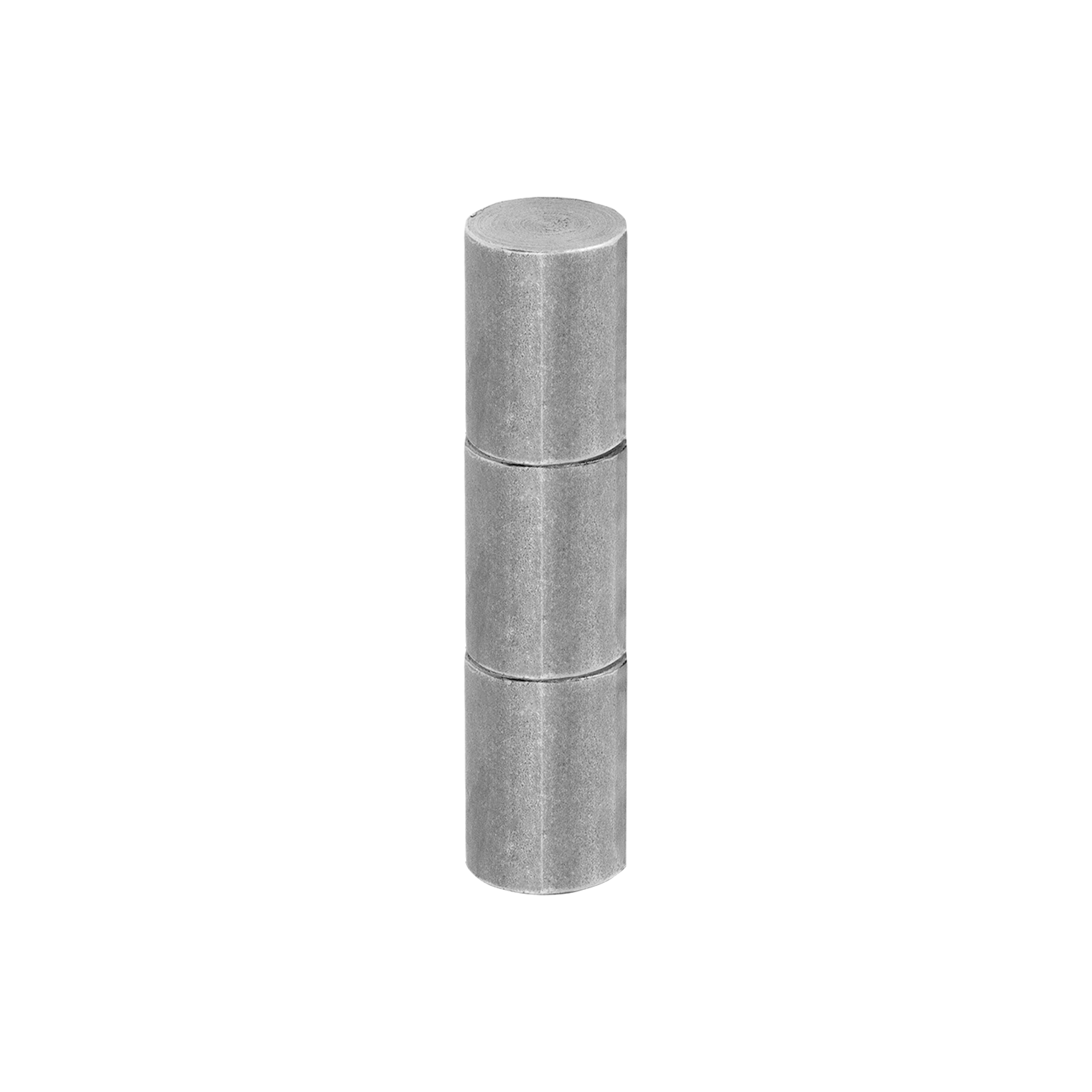 Gedrehtes Anschweißscharnier dreiteilig - ZASK | Ø 20 | 84 mm Gedrehtes dreiteiliges Scharnier zum Anschweißen an die Schlupftür ZASK 20, 0 mm, Stahl, 20x84 mm.