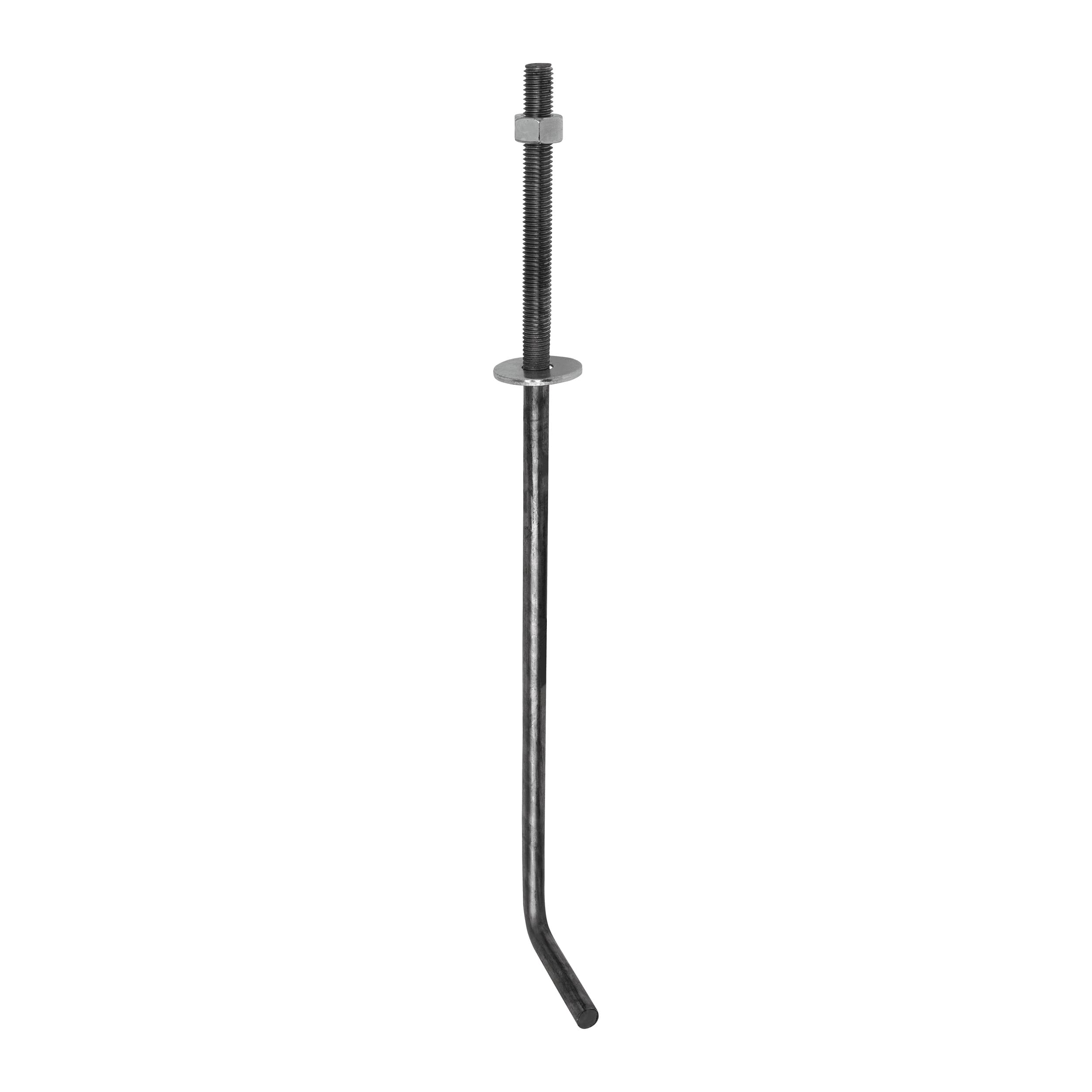 Schwellenhalter Mauerlattenanker Sparrenanker Bauanker geölt - SK 400 | 400 mm Bauanker für Wandpaneele SK 400, 400 mm, Baustahl S235 2.