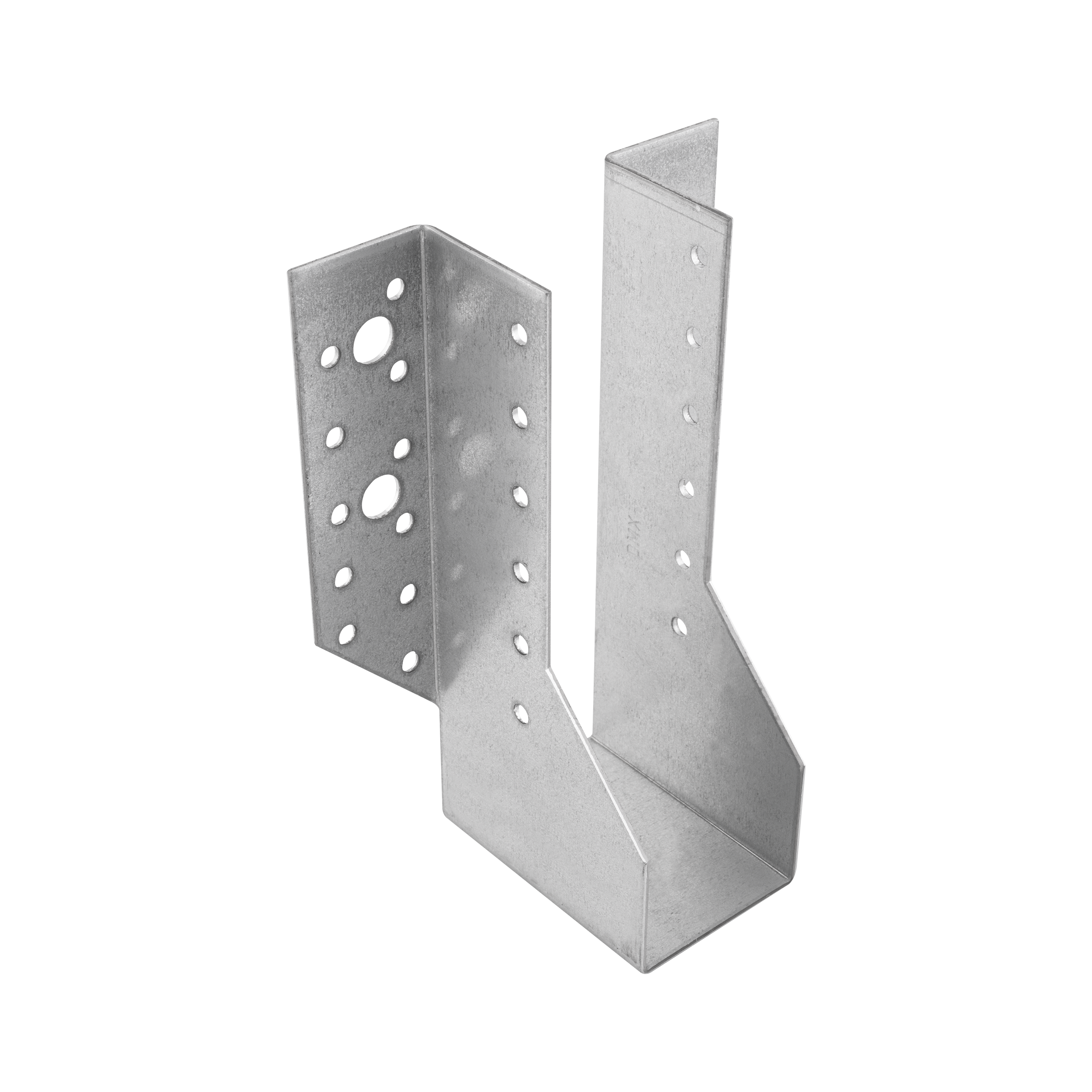 Wieszak belki uchwyt belki drewnianej - WB 55 | 48x166x75 mm | Srebrny