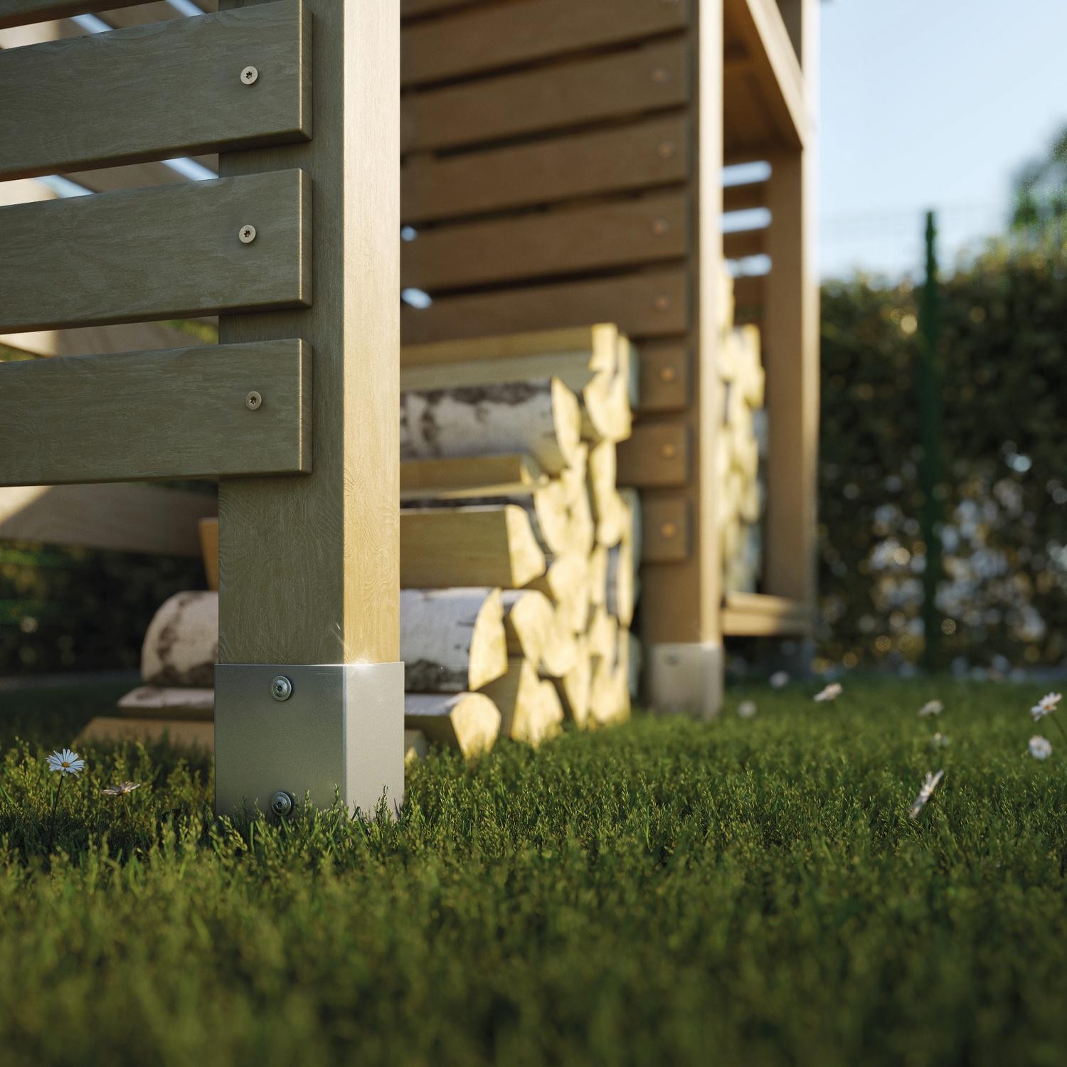 Podstawa słupa wbijana 70 mm - PSG 70/750