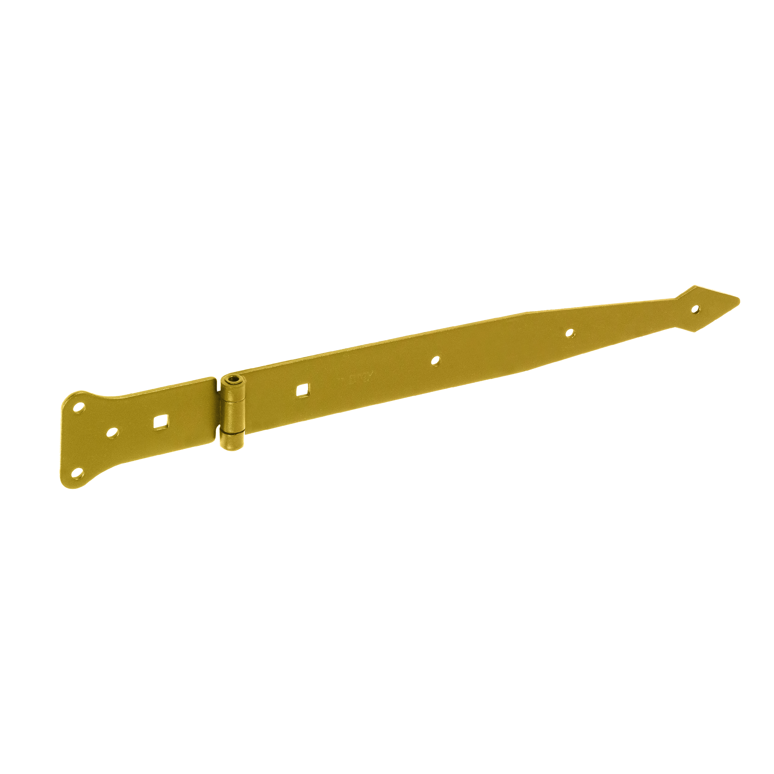 Torband Ladenband Scharnier - ZBP | verzinkt | 300 mm Band-Torband fĂŒr Tor, Schlupf und Laden ZBP 300, 300 mm, gold, 300x80x50x2,5 mm.