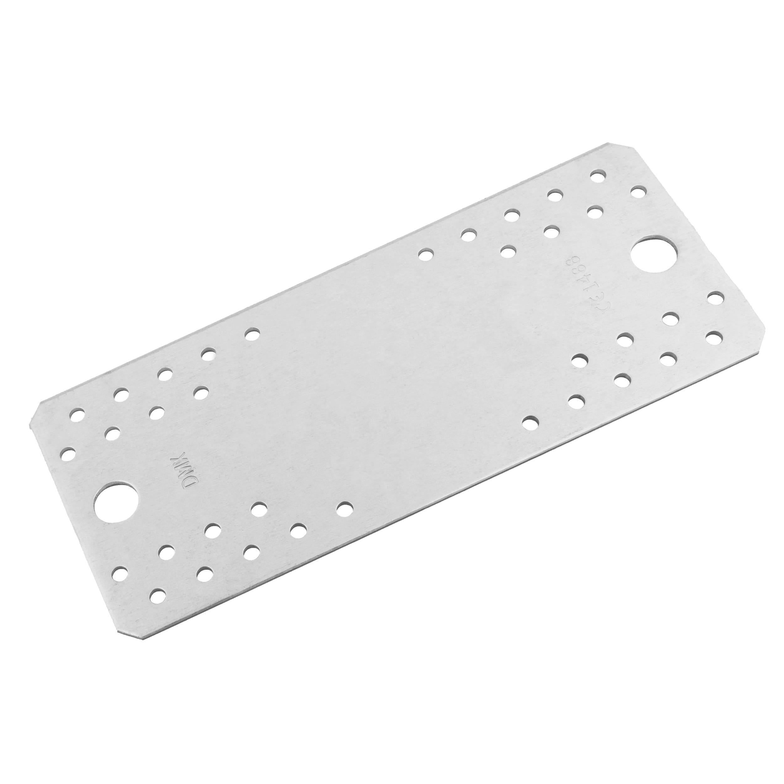 Flachverbinder Lochplatte Verbindungsblech Holzverbinder feuerverzinkt - LP 6 | 210x90 mm | 2,5 mm Flachverbinder Flachschiene LP 6, 210x90 mm, 2,5 mm, 210x90x2,5 mm, DX51D Baustahl, silber, im Elementset enthalten.