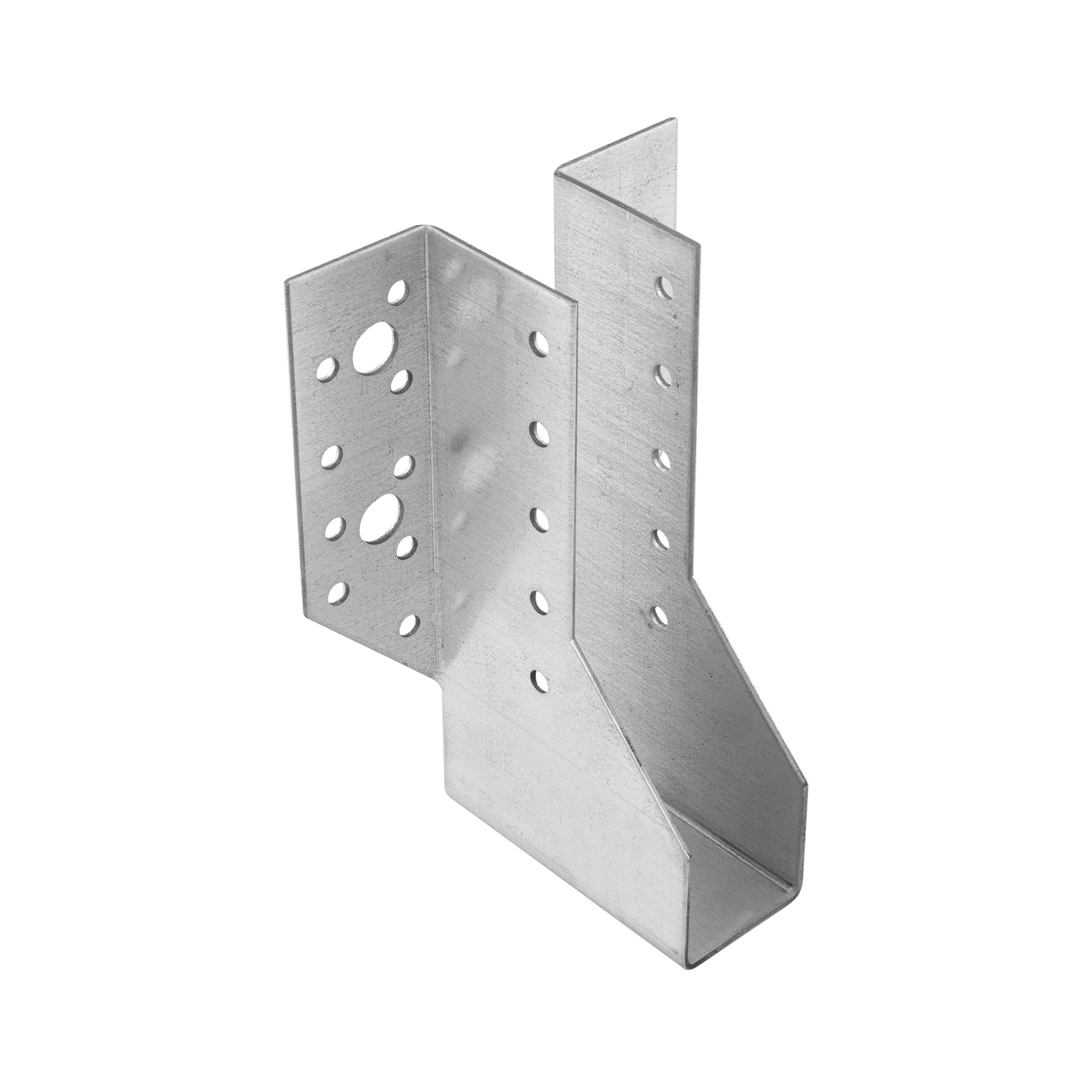 Wieszak belki uchwyt belki drewnianej - WB 45 | 32x144x75 mm | Srebrny
