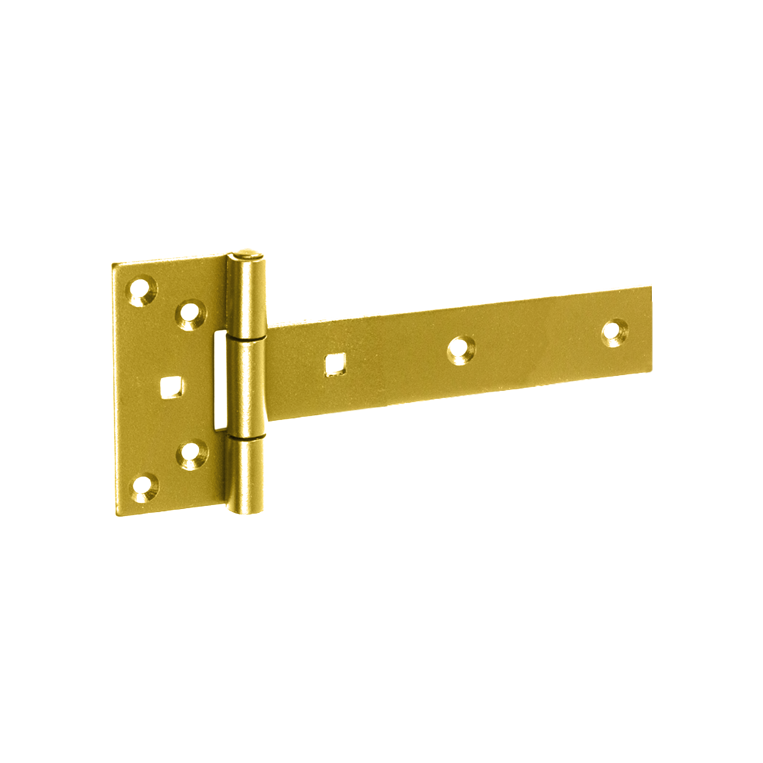 Torband Schwerlast Scharnier - ZB | verzinkt | 150 mm Torscharnier für Rollladentor ZB 150, 150 mm, gold, 150x45x90x3,0 mm.