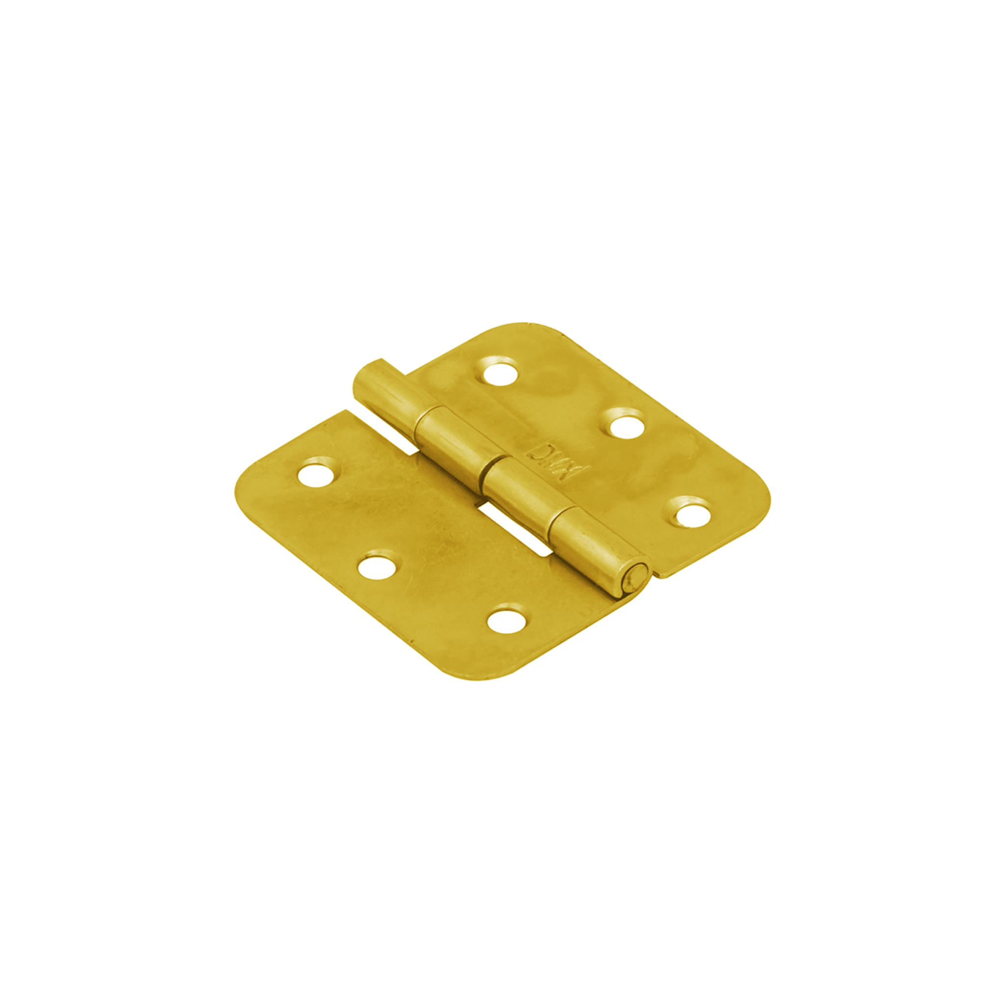 Flachscharnier Bauscharnier Scharnier - Z | verzinkt | 75x75 mm Flaches Konstruktionsscharnier, geflochten Z 75/75, 75 mm, Gold, 75 mm, 75x75x1,8 mm.