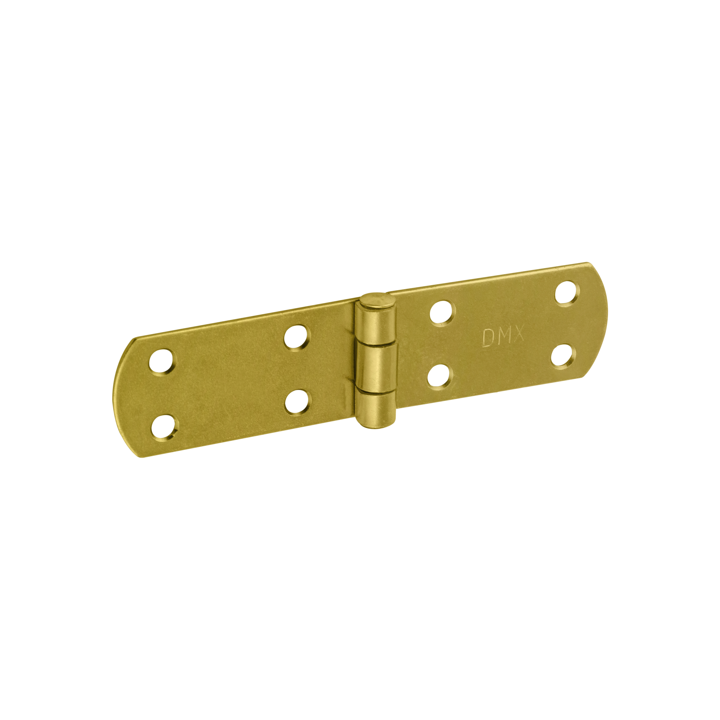 Französisches Kistenband - ZF | verzinkt | 140 mm Flaches französisches Streifenscharnier für Türen und Fensterläden ZF 140, 140 mm, Gold, 33 mm, 140x35x2,5 mm, Schuss 2.