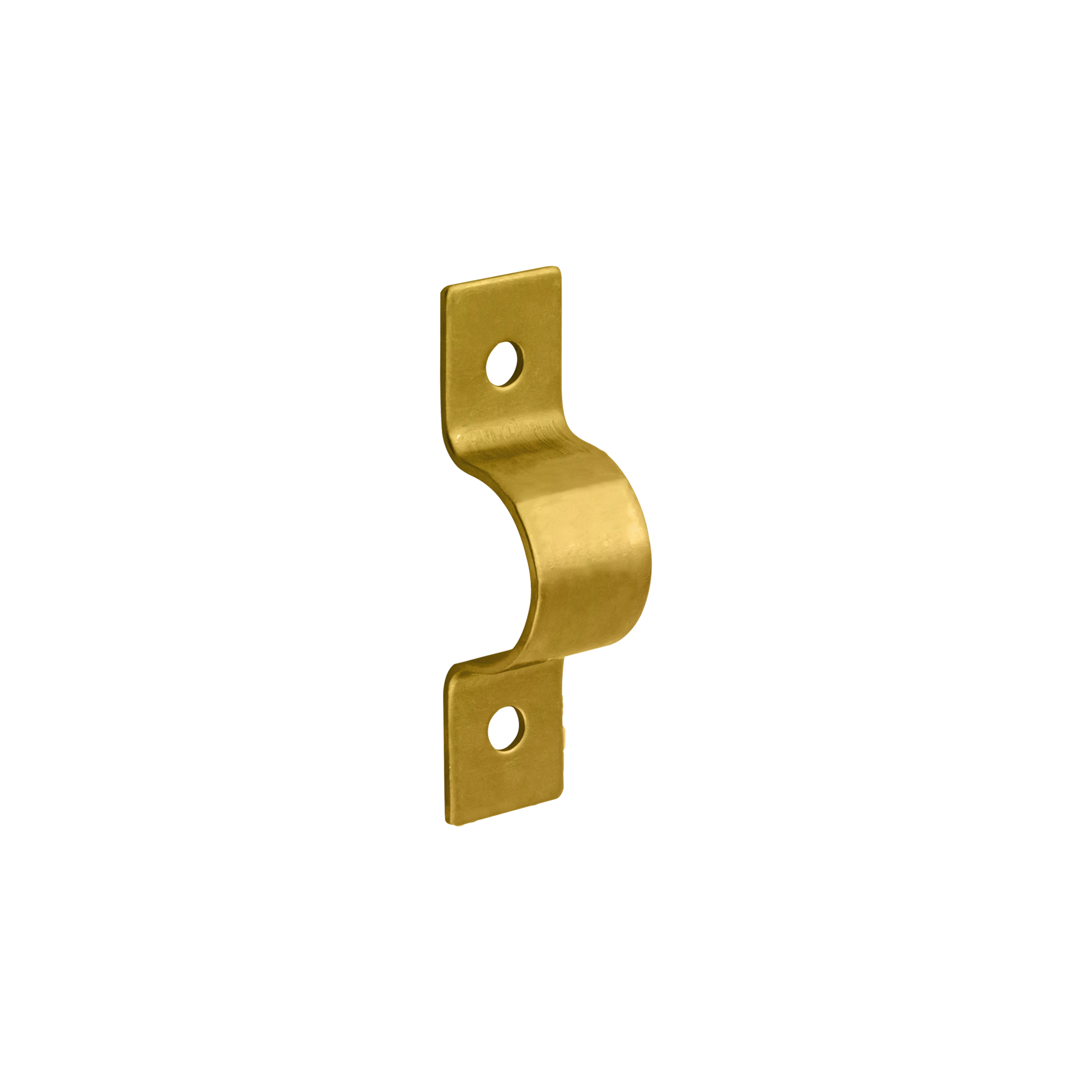 Universal-Haspe Bolzen Bolzenriegel Halter - SP | verzinkt | 16 mm SP-Universalklammer, Gold, 16 mm, 59 x 16 x 15 mm, DC01-Baustahl.