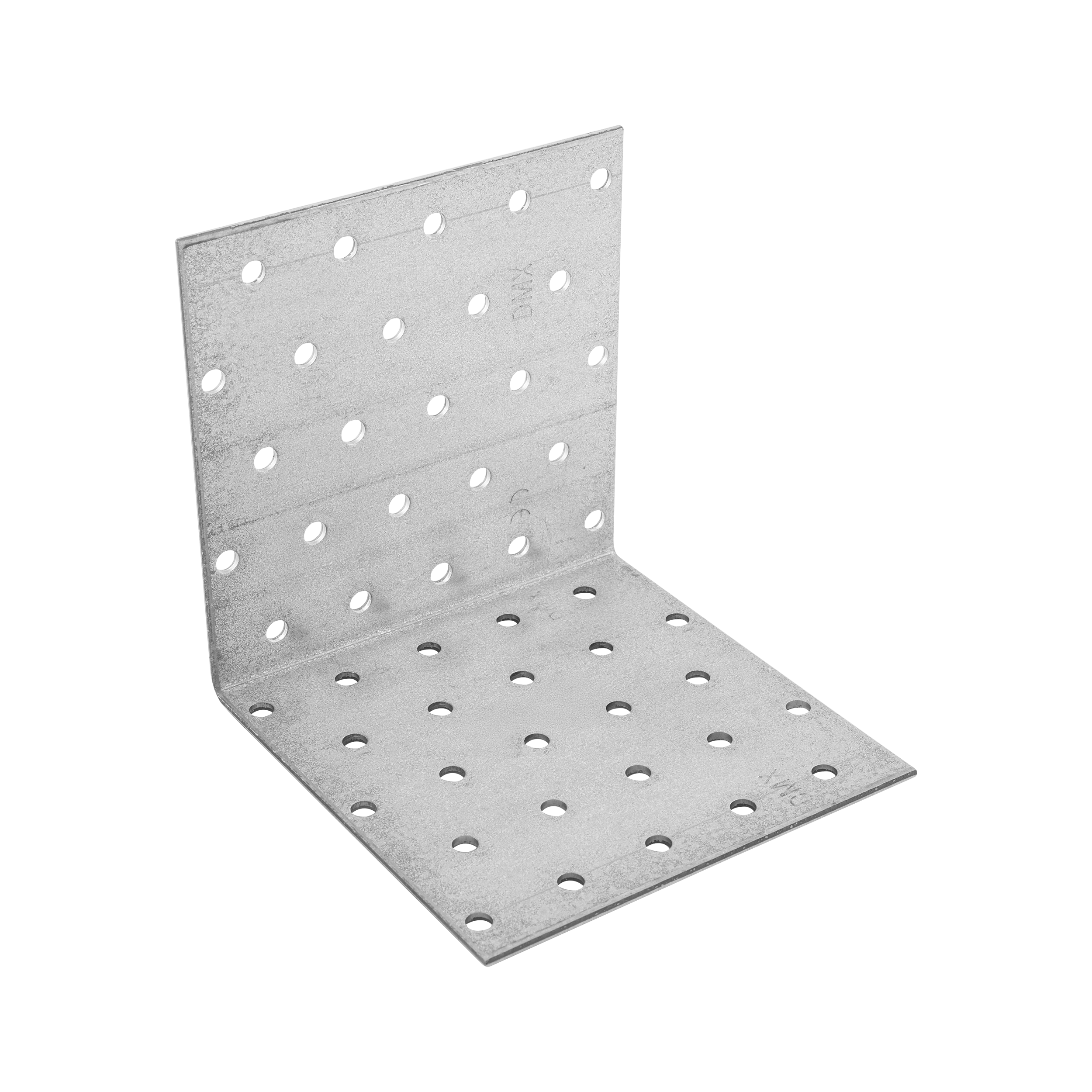 Montagewinkel universal Winkelverbinder feuerverzinkt - KM 13 | 100x100x100 mm | 20 Stück Universal-Stahlmontagewinkel KM 13, 100x100x100 mm, 20 Stk., 100x100x100x2,0 mm, DX51D-Baustahl, silber, im Elementset enthalten.