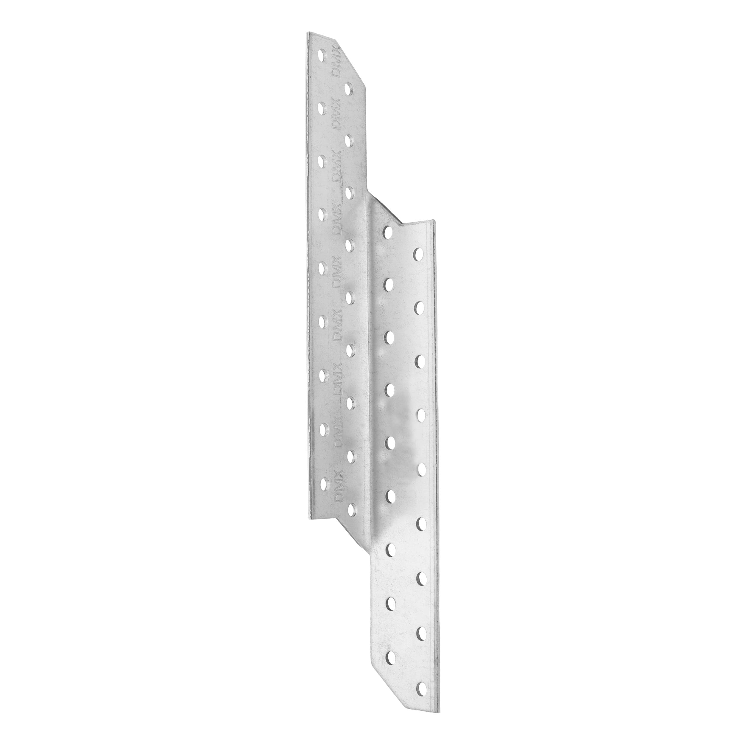 Sparrenpfettenanker rechts Sparrenanker Dachverbinder Holzverbinder feuerverzinkt - LK 6 | 250x32 mm | 2 mm Sparrenverbinder rechts LK 6, 250x32 mm, 2 mm, silber, DX51D Baustahl 2.