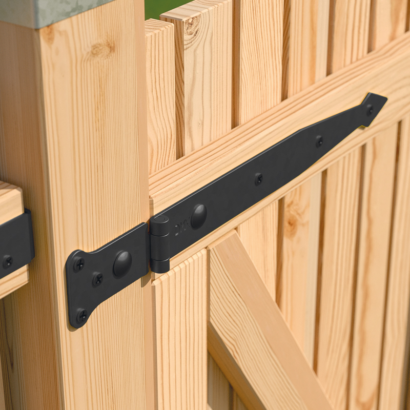 Zawiasy do furtki przykręcane