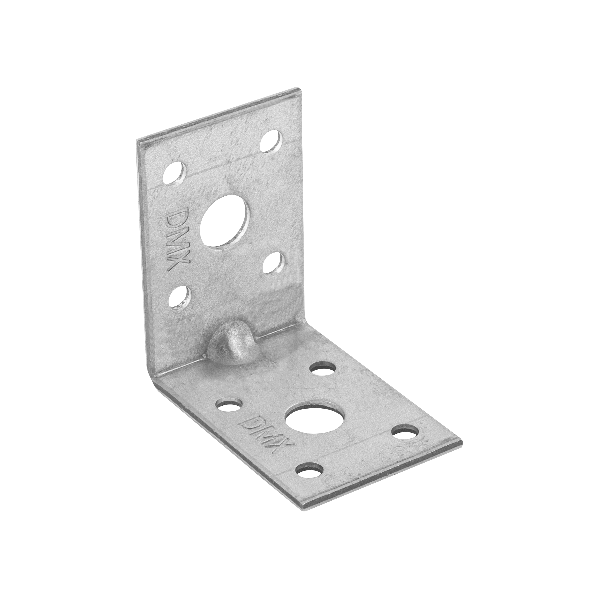 Kątownik ciesielski wzmocniony z przetłoczeniem - KPL 5 | 50x50x35 mm | 2 mm