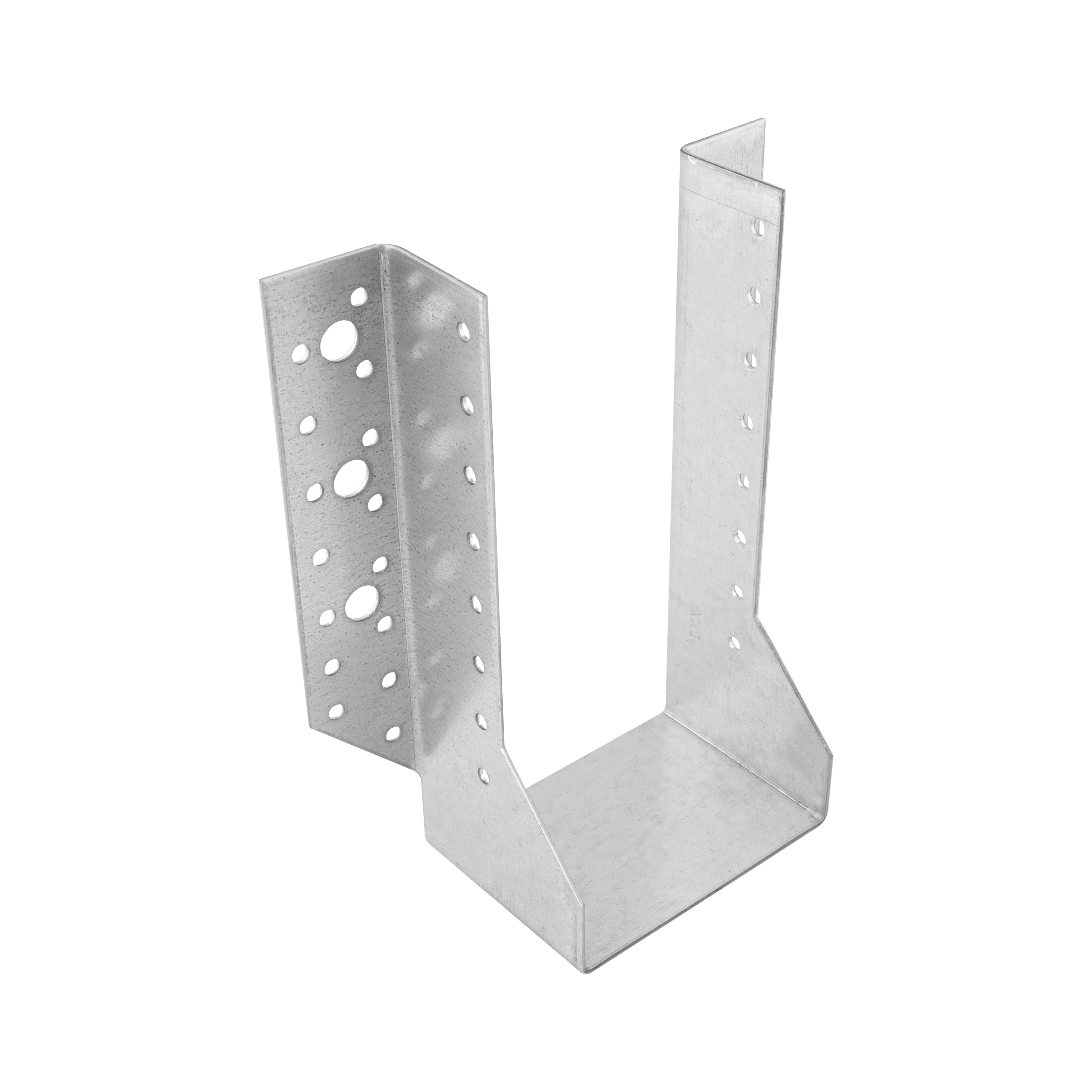 Wieszak belki uchwyt belki drewnianej - WB 32 | 100x200x75 mm | Srebrny