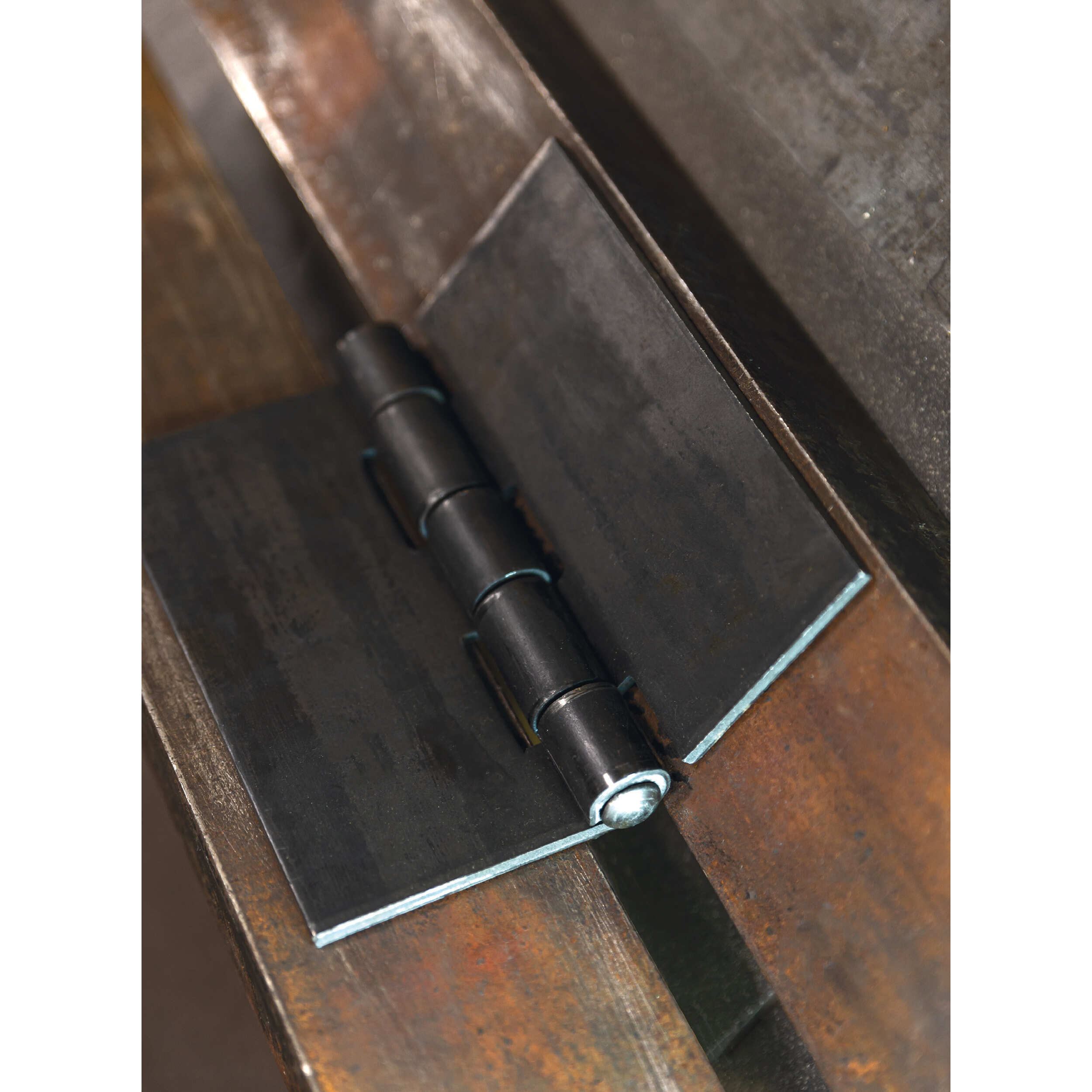Schweres Anschweißband Bauscharnier - ZMC | 150x150 mm Stabiles Konstruktionsscharnier zum Anschweißen ZMC 150/150, schwarz, 150 mm, 150x150x4,5 mm, montagefertig.